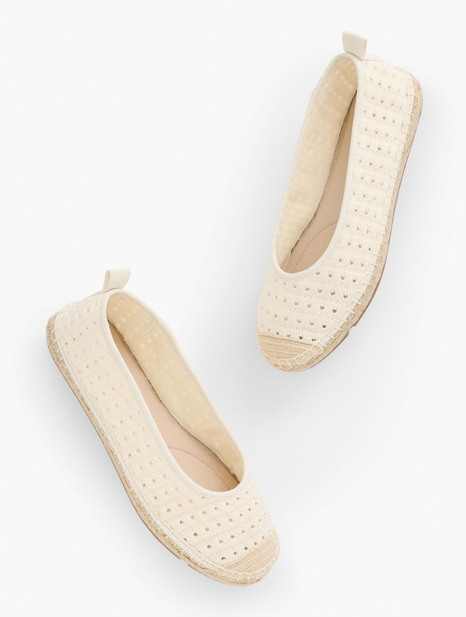 Izzy Crochet Espadrille Flats