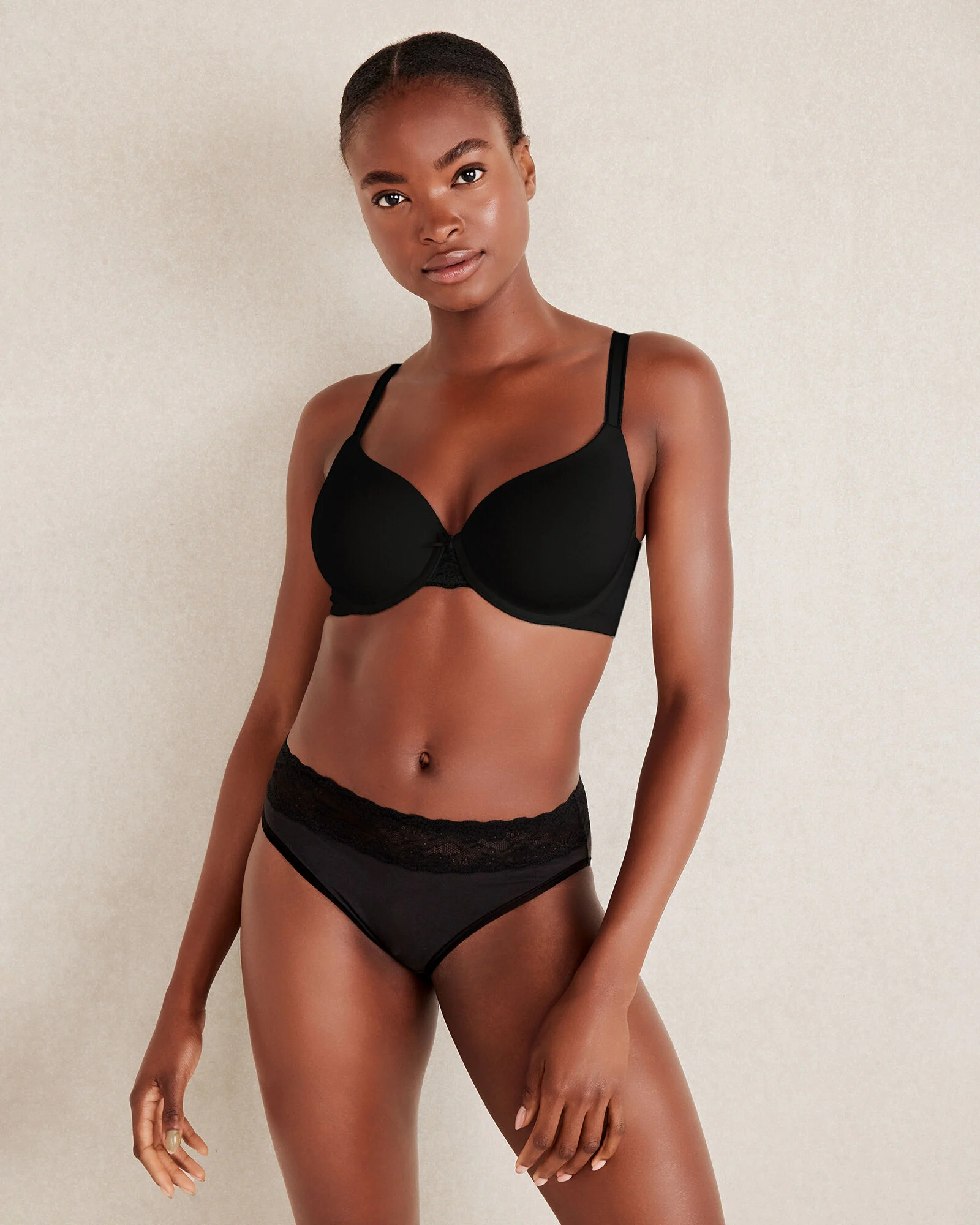 Cotton Bliss Lightly-Lined No-Wire T-Shirt Bra