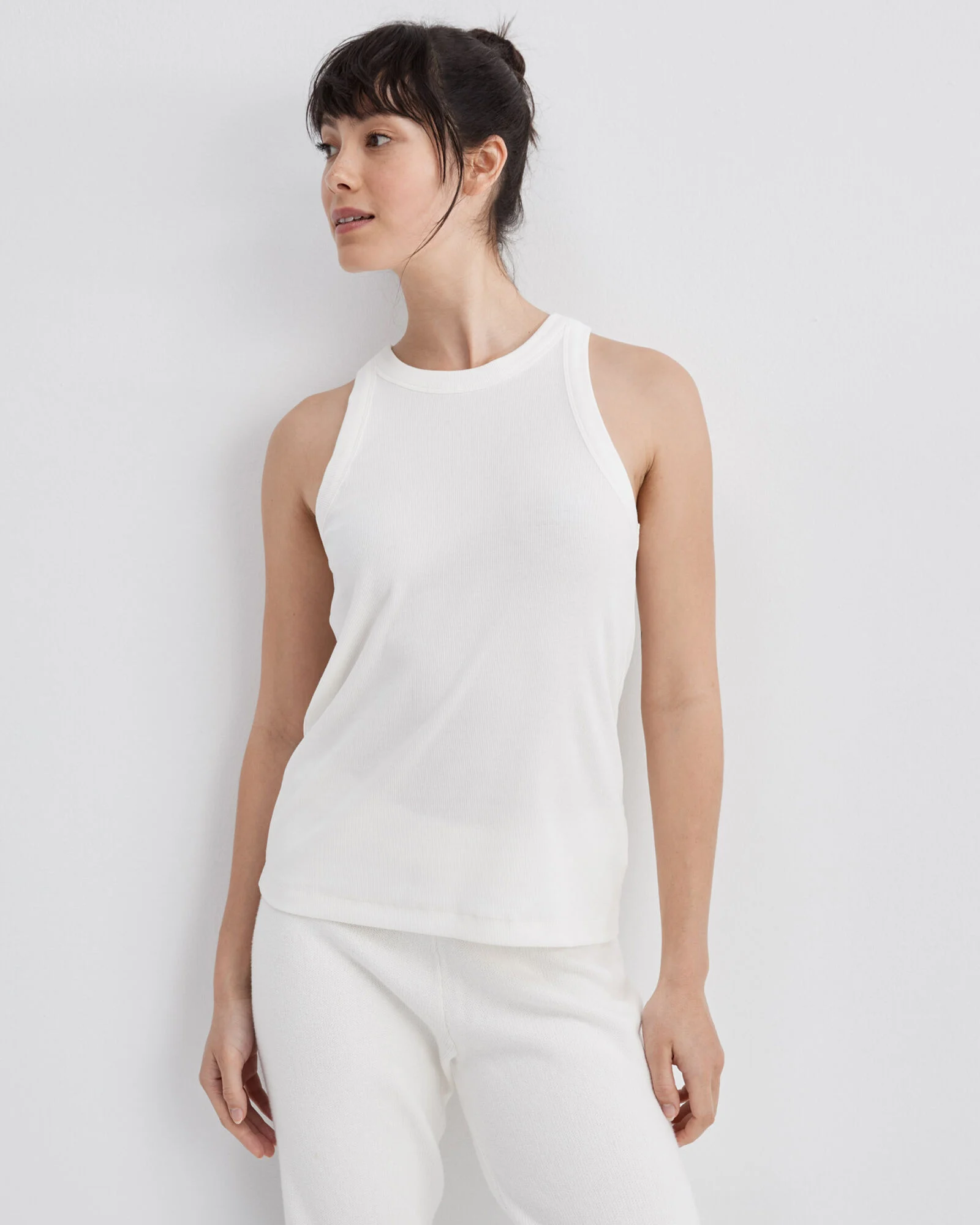 Essential Organic Cotton Racerback Tank