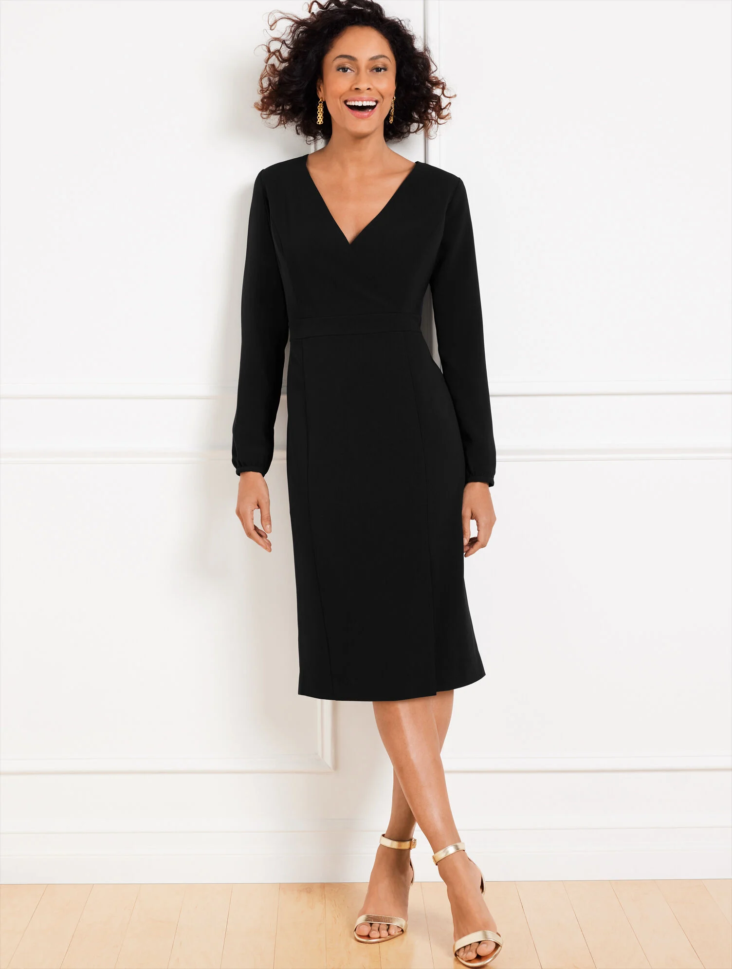 Easy Travel Long Sleeve Dress