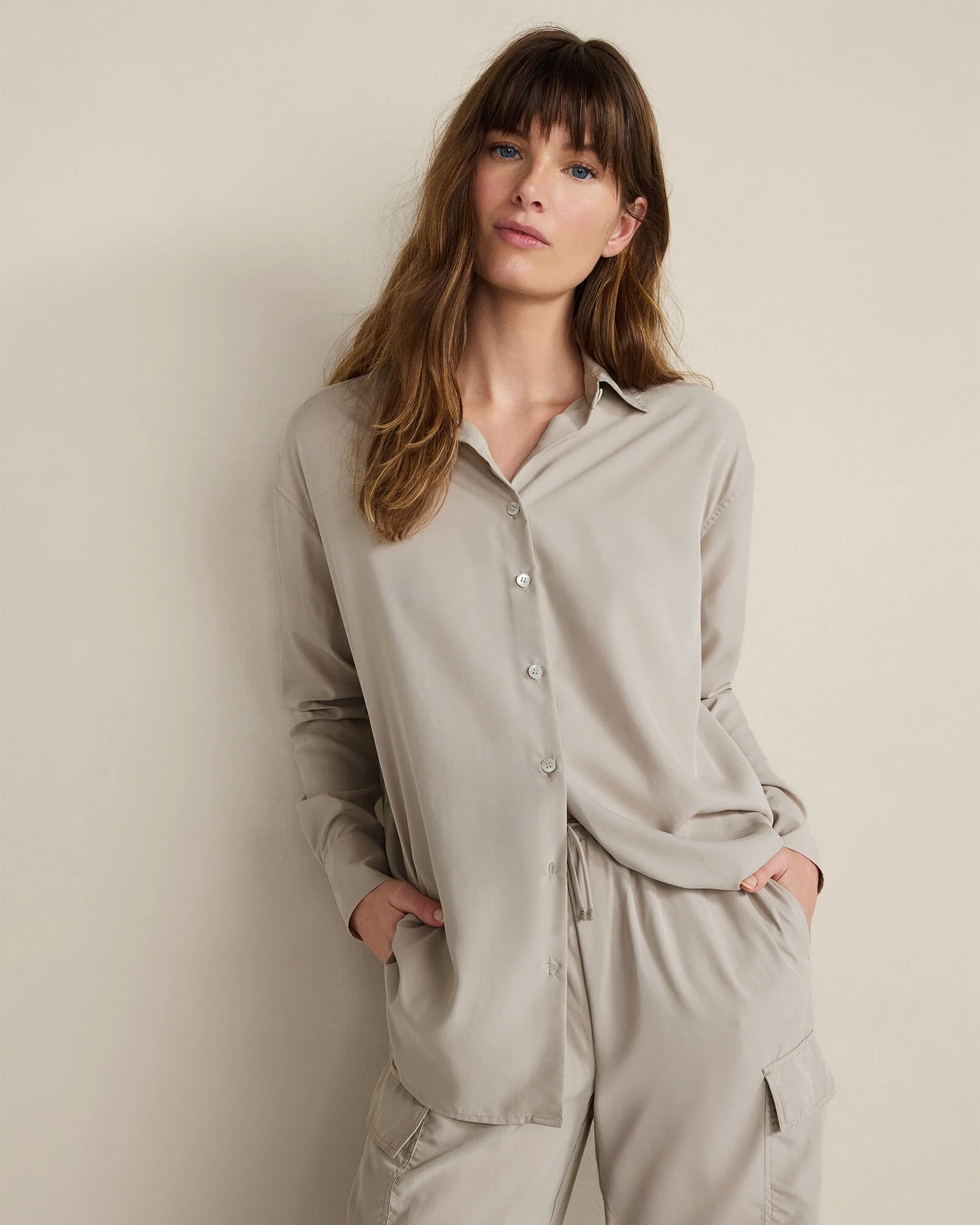 The Daily Shirt in Drapey Modal