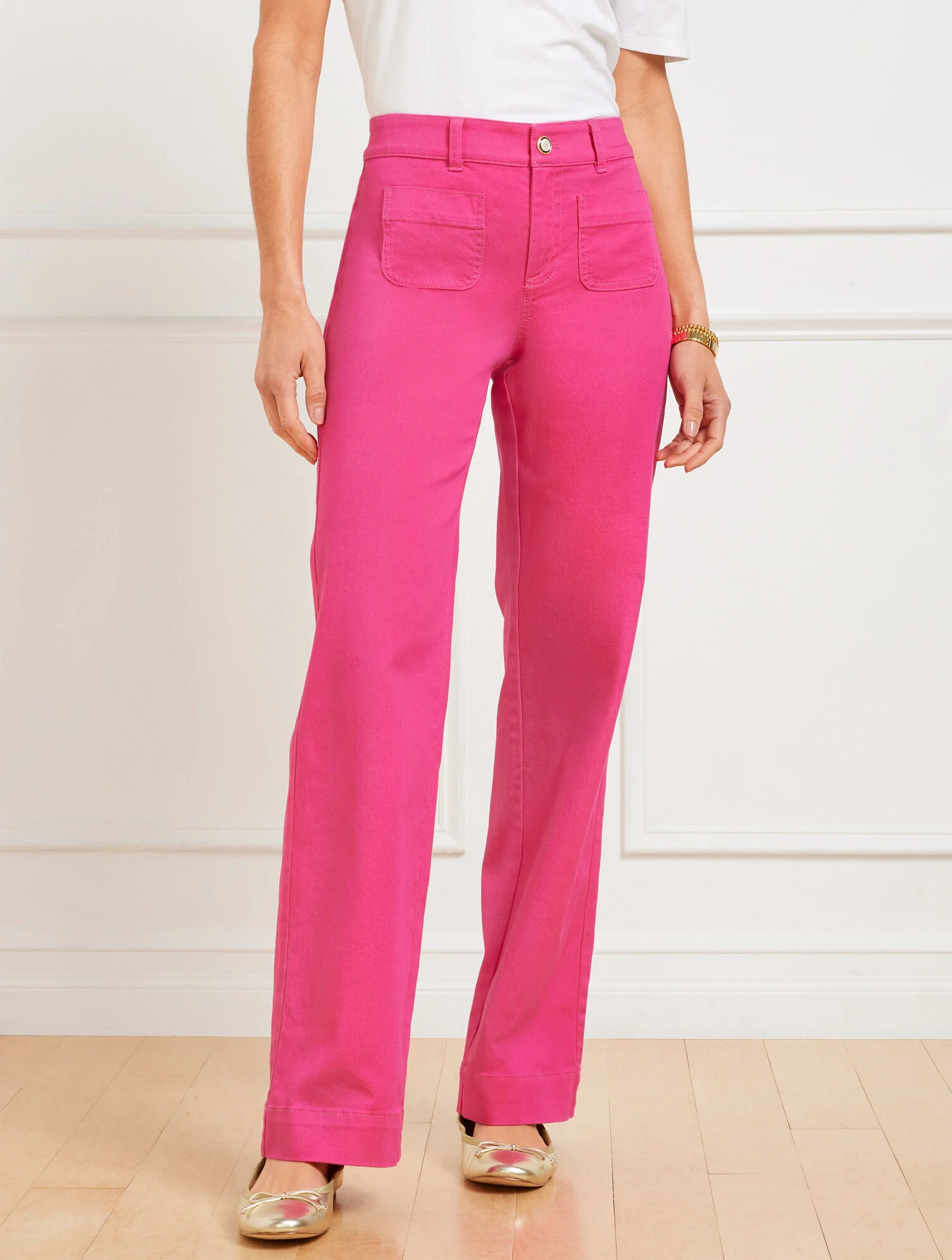 Patch Pocket Classic Jean Trousers