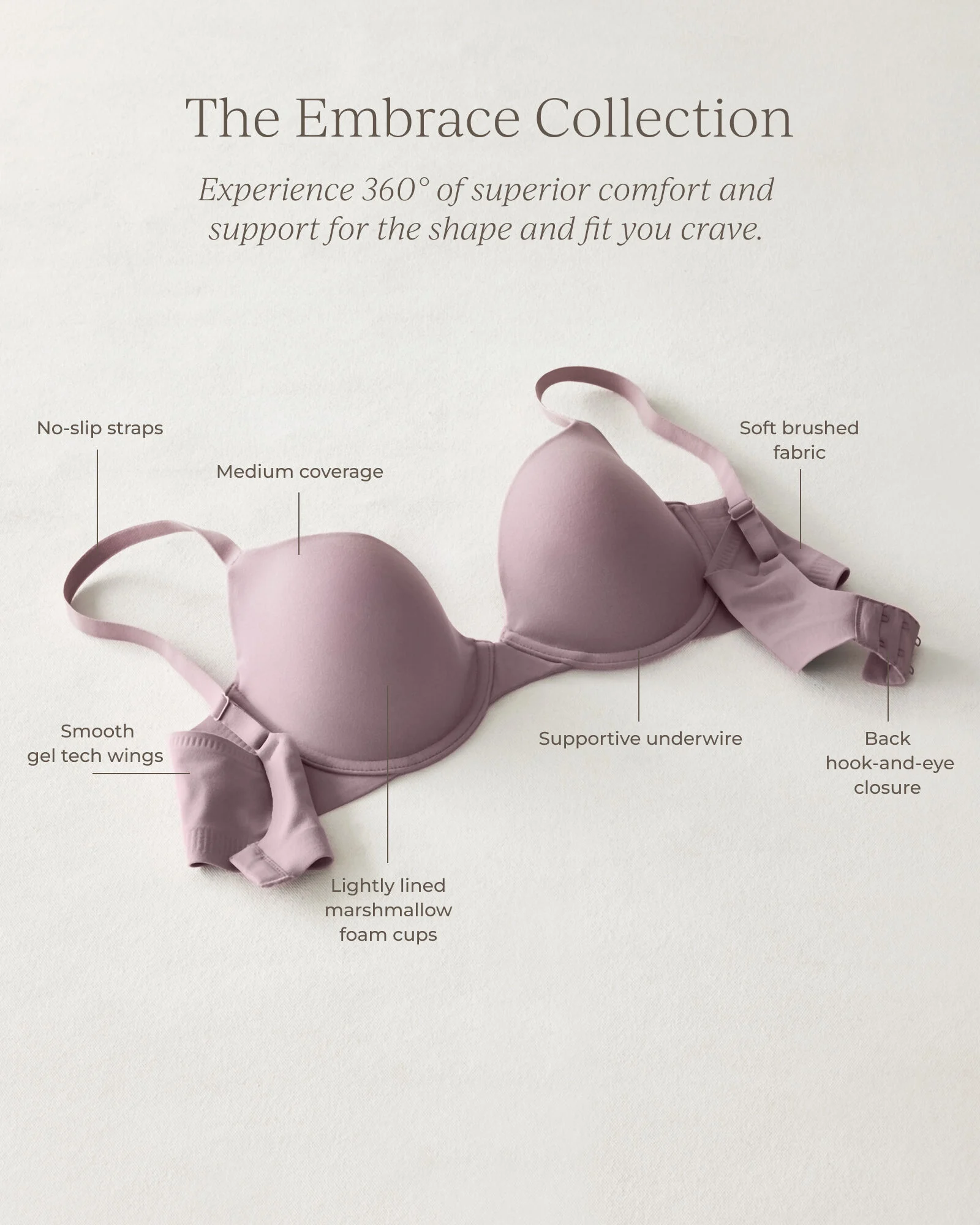 Embrace Lightly-Lined T-Shirt Bra