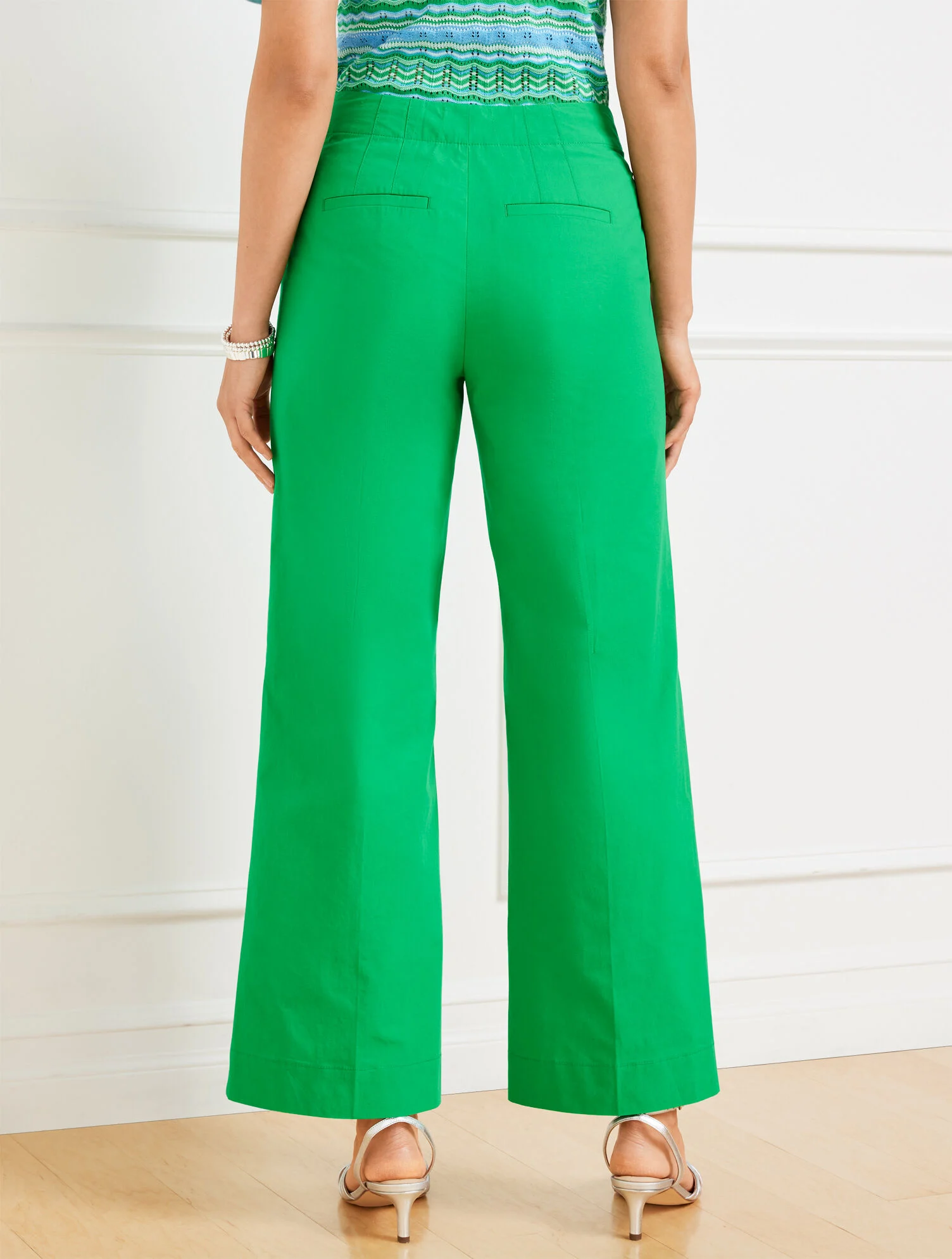 Wide Ankle Fresh Poplin Pants