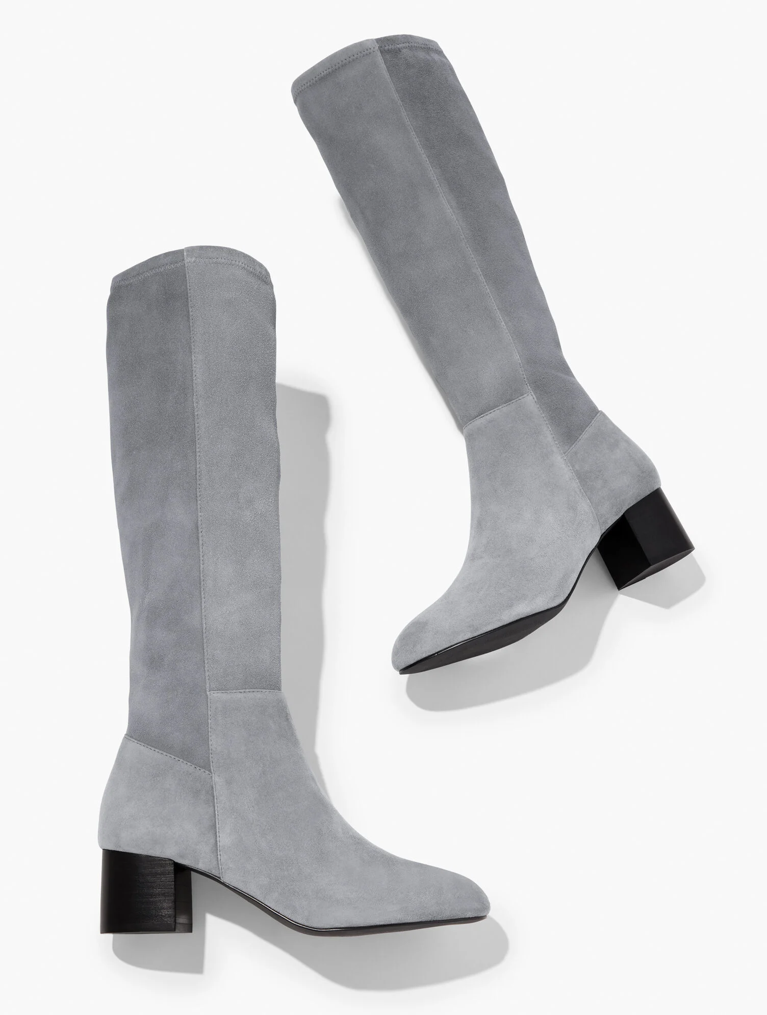 Sophie Stretch Suede Tall Boots