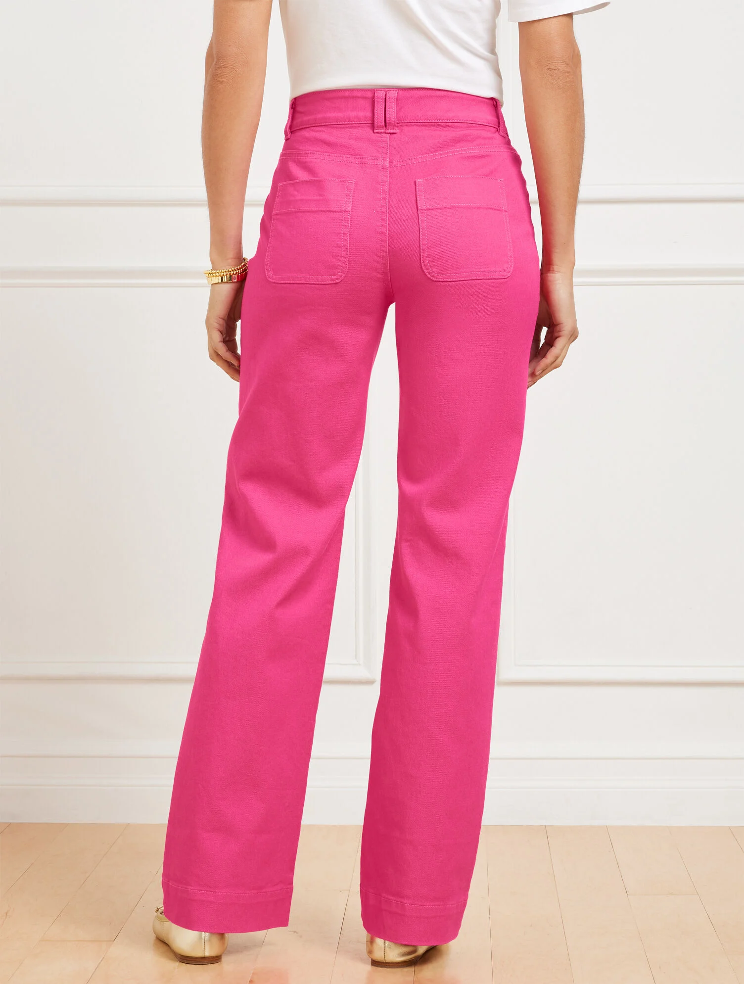 Patch Pocket Classic Jean Trousers