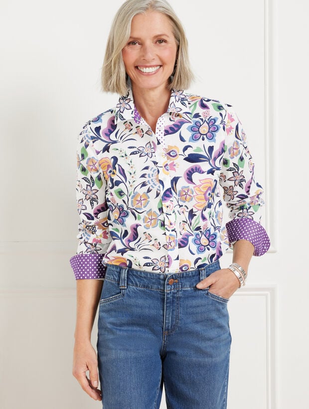 Modern Classic Shirt - Jacobean Floral