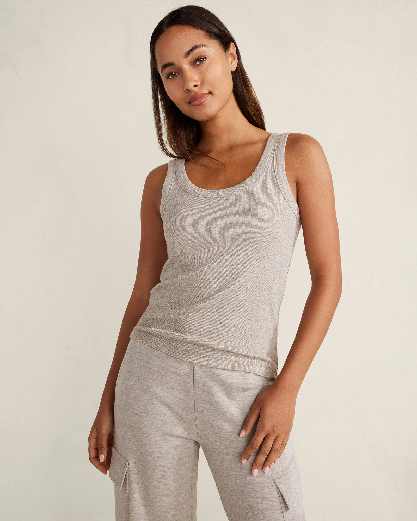Essential Organic Cotton Scoop Neck Tank