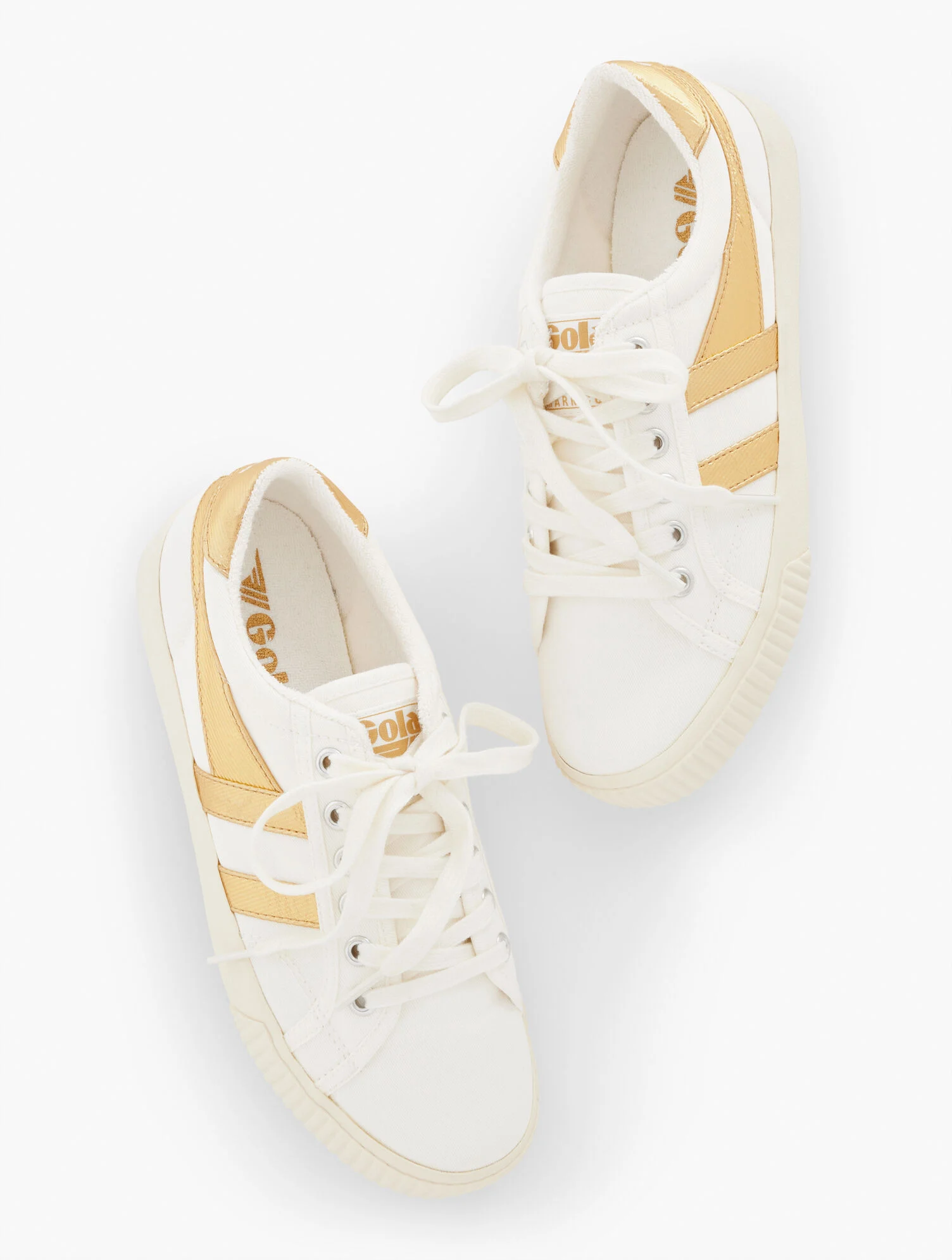 Gola® Mark Cox Tennis Sneakers - Metallic