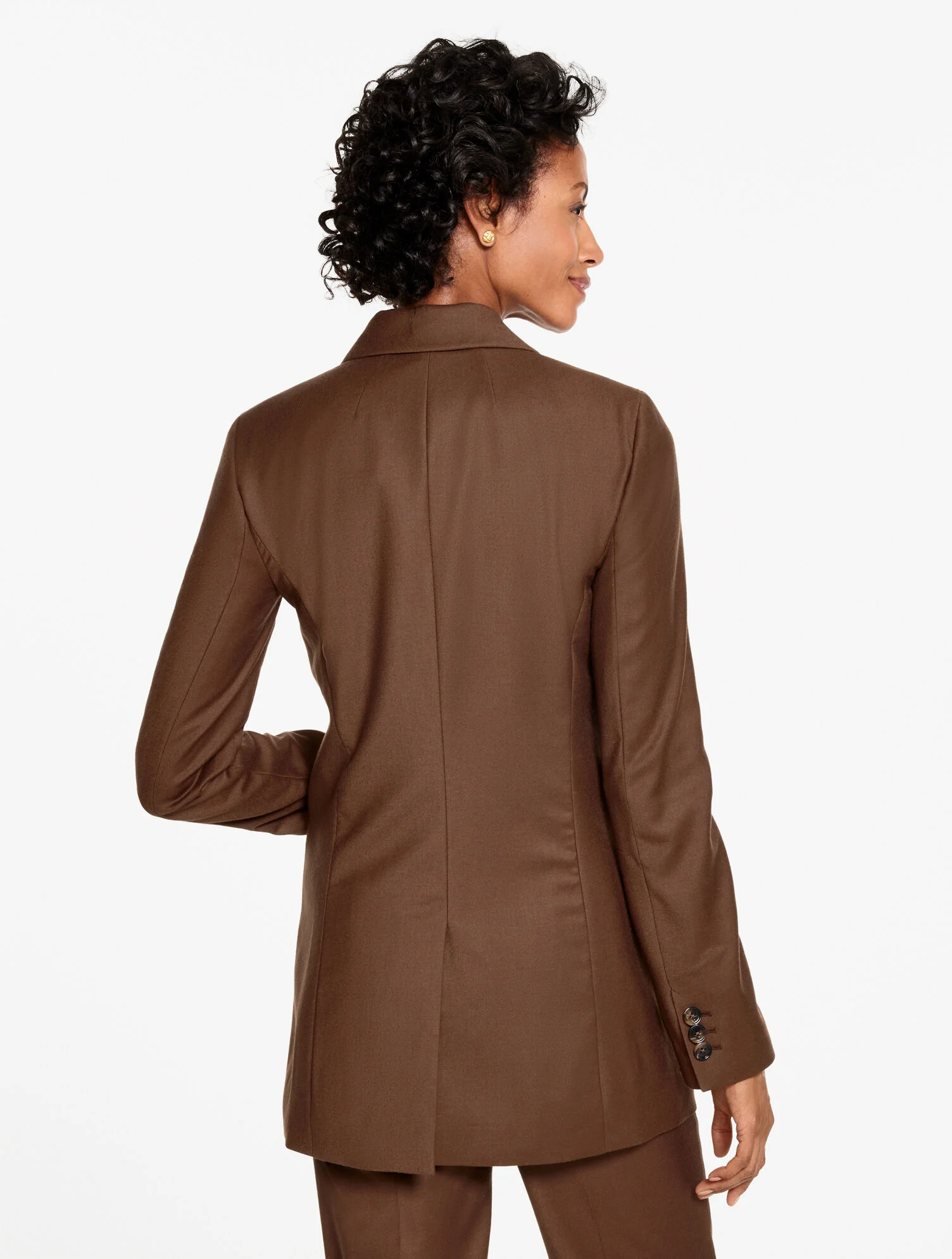 Luxe Italian Flannel Blazer