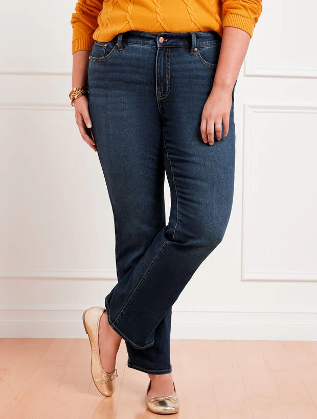Plus Exclusive Barely Boot Jeans - Brea Wash