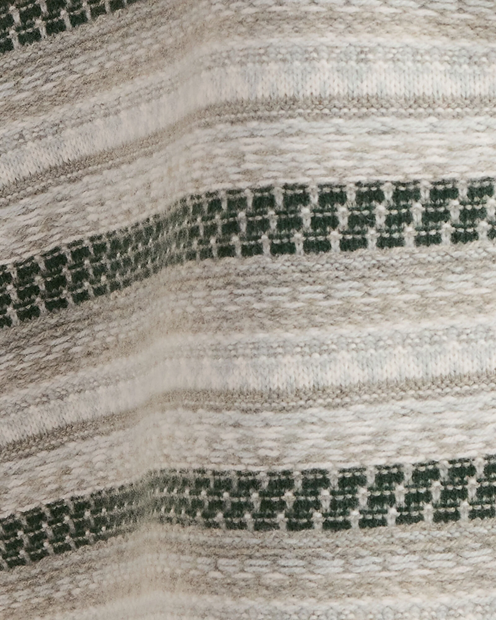 Wool Blend Fair Isle Cardigan