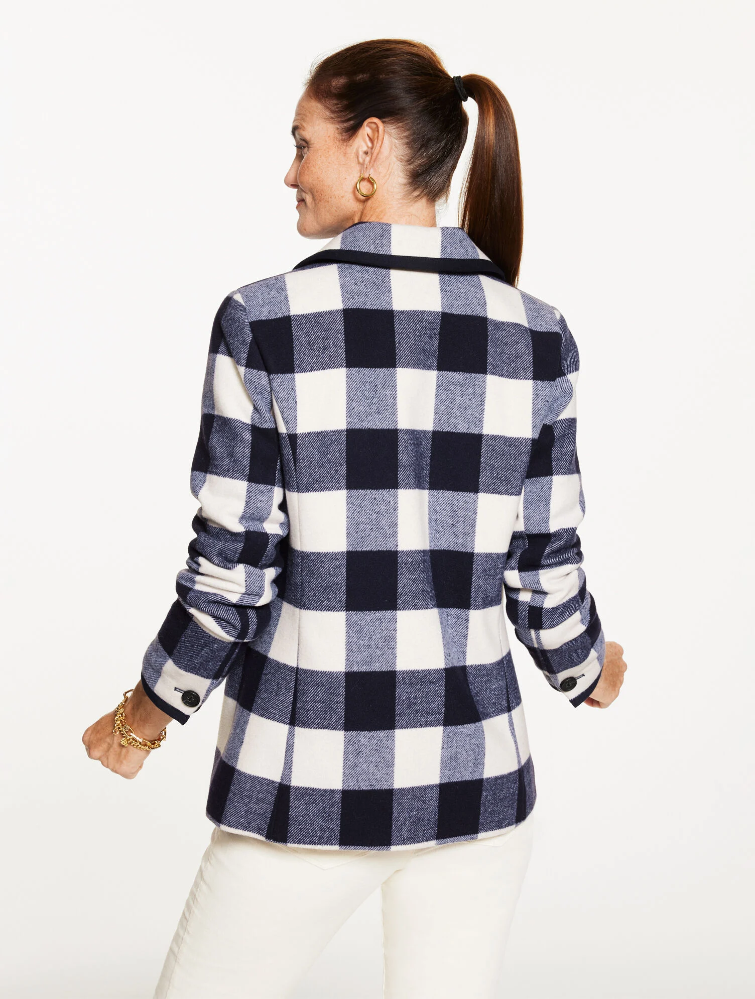 Buffalo Check Tipped Jacket