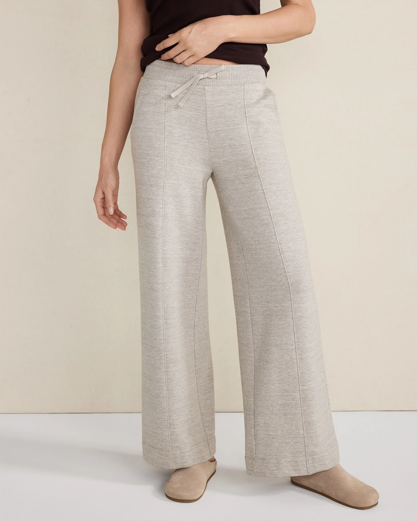 Fleece Wide Leg Pants
