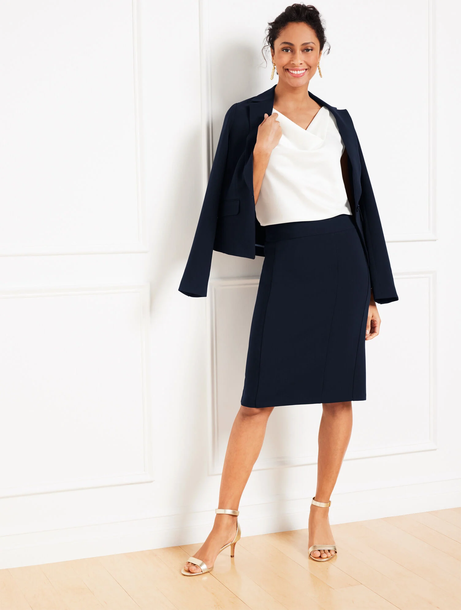 Easy Travel Pencil Skirt