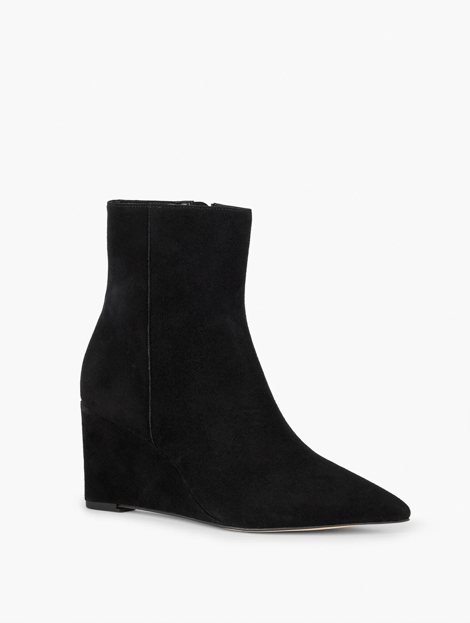 Emma Suede Wedge Bootie