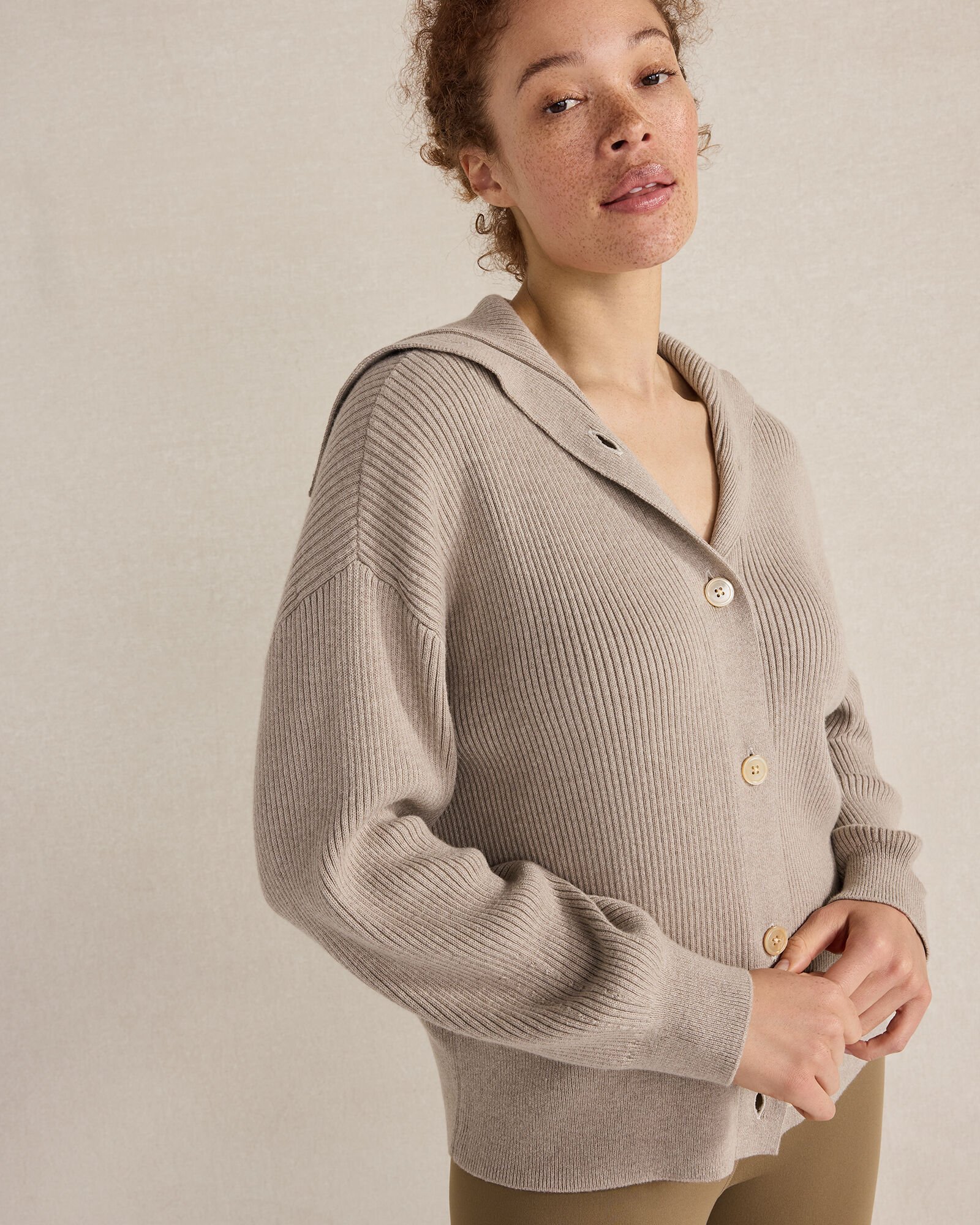 Organic Cotton Cashmere Cardigan