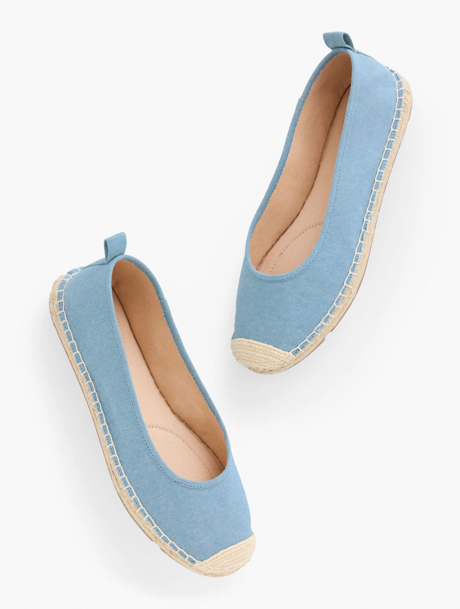 Izzy Chambray Espadrille Flats