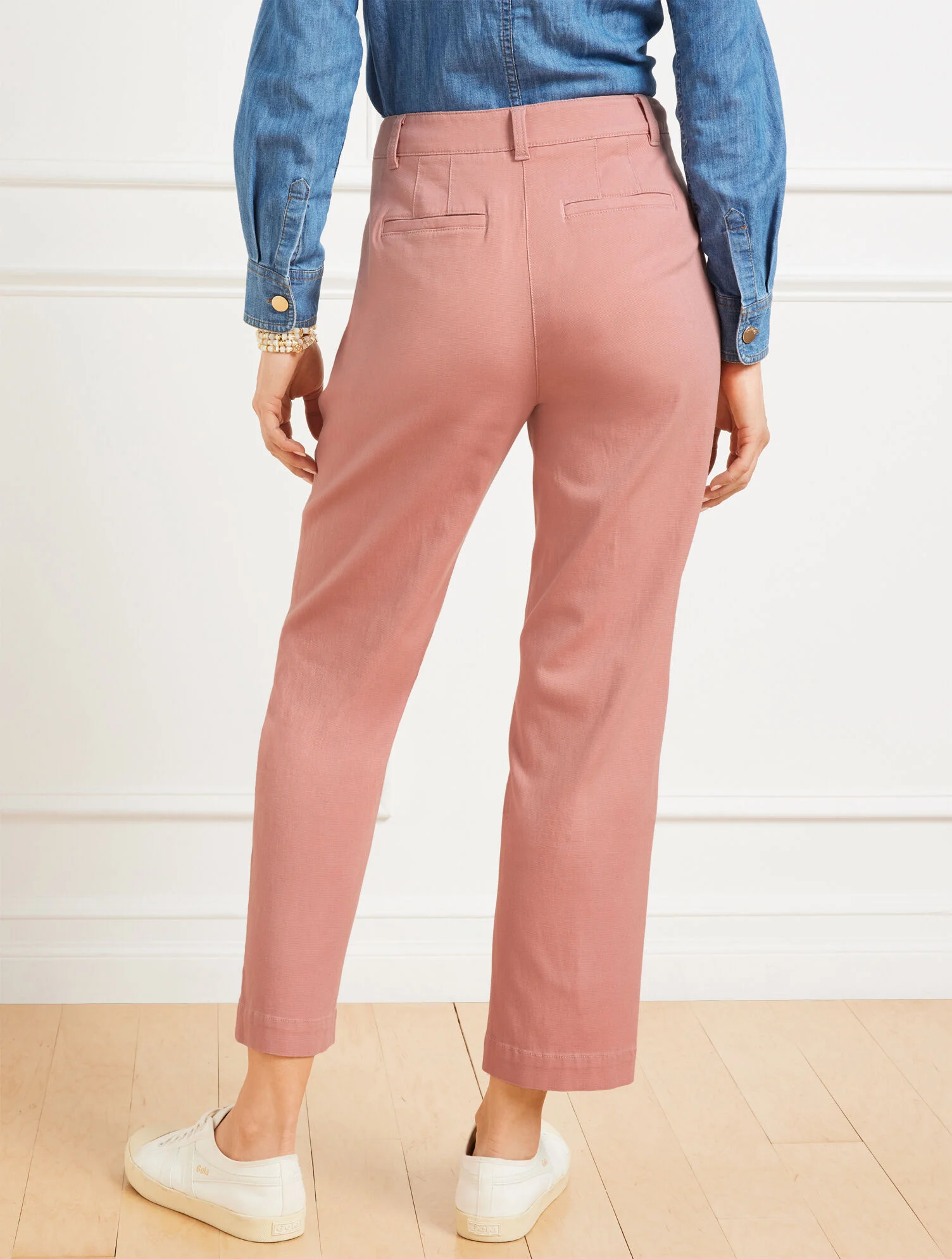 Tapered Ankle Pants