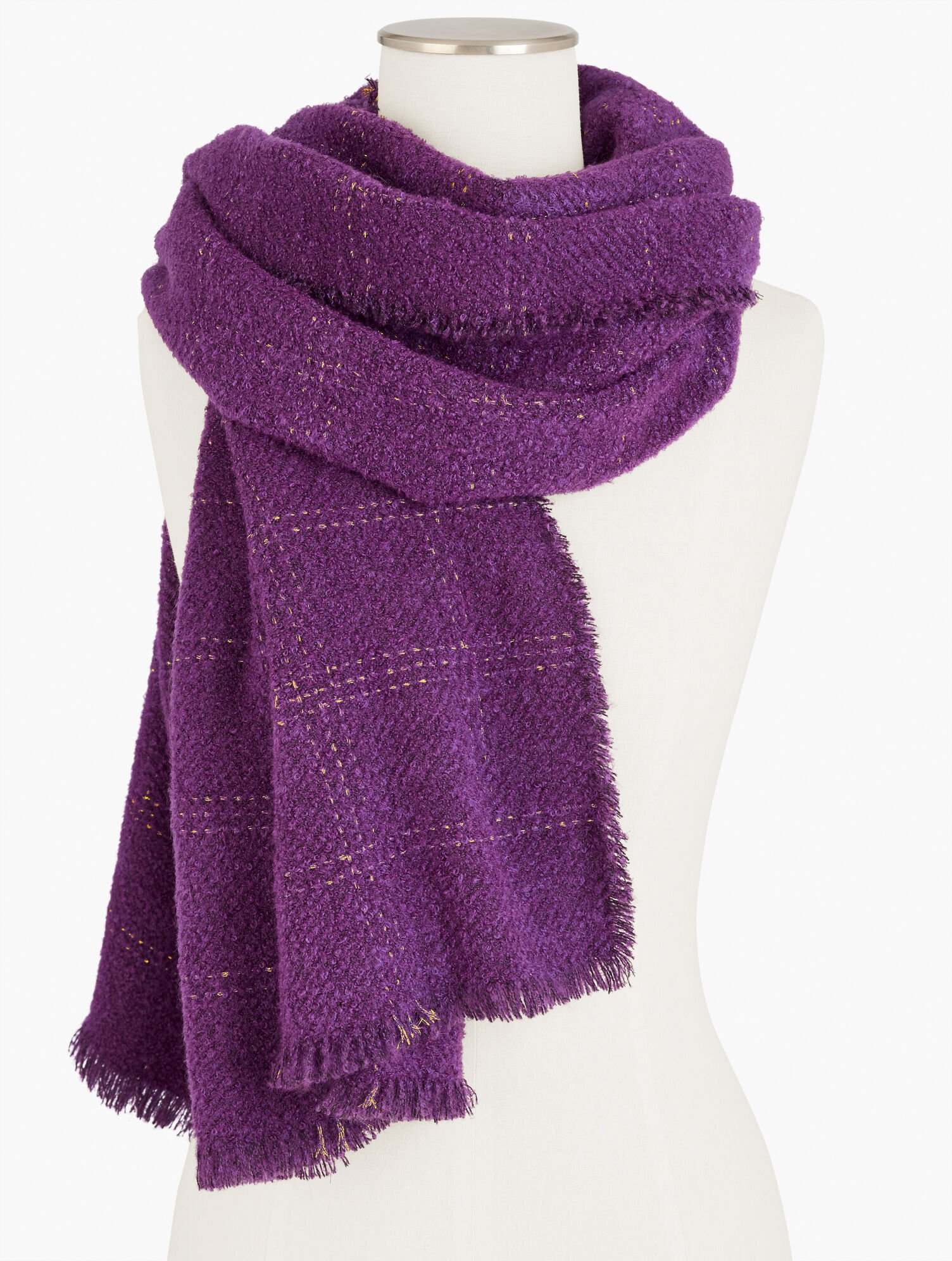 Metallic Windowpane Wrap