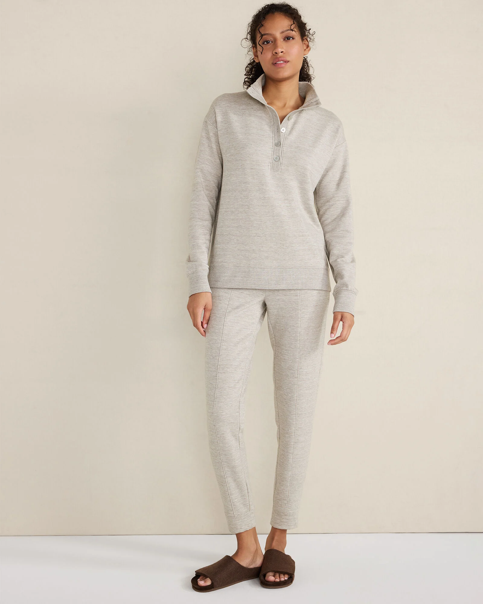 Fleece Pintuck Joggers