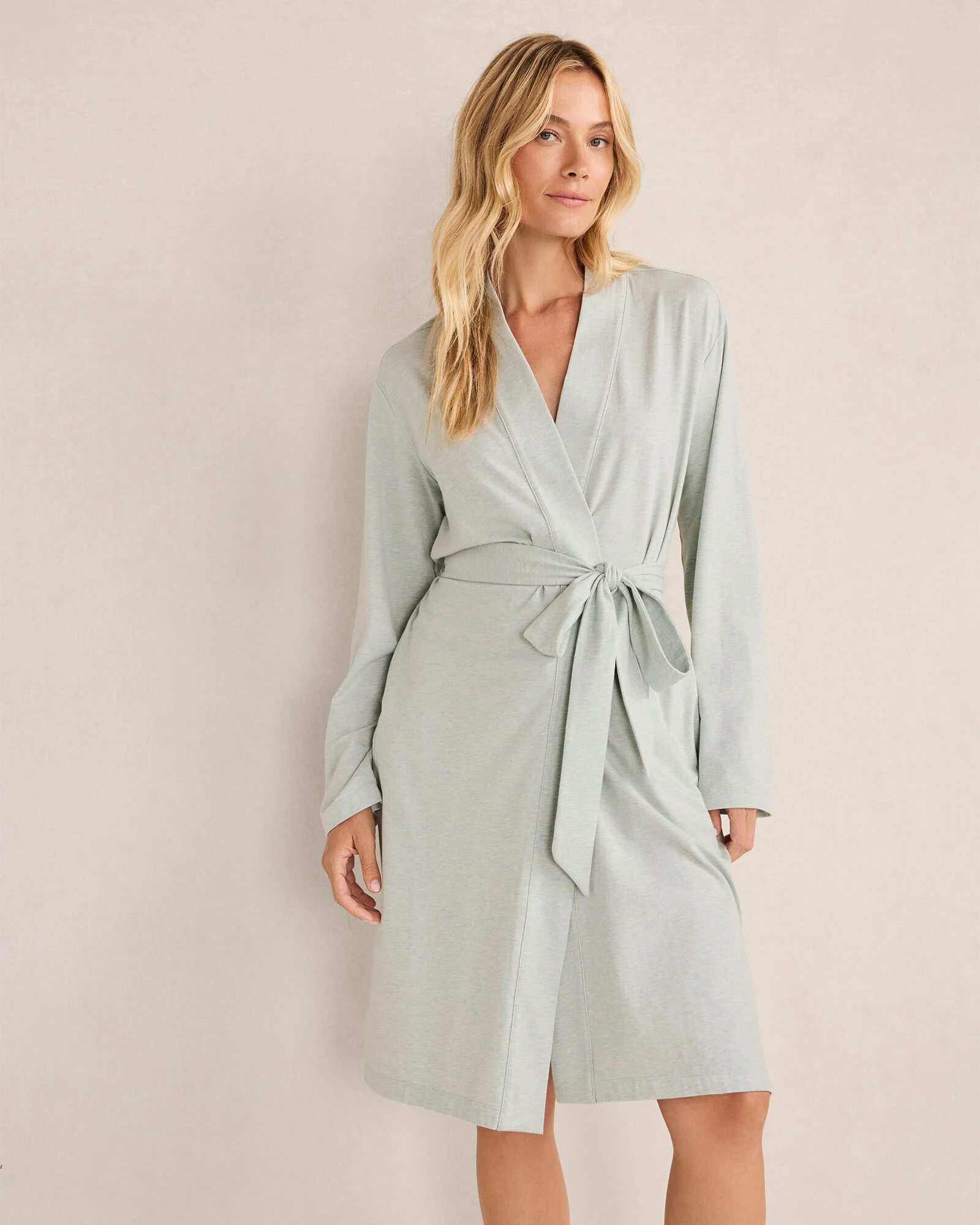 Organic Cotton Jersey Robe