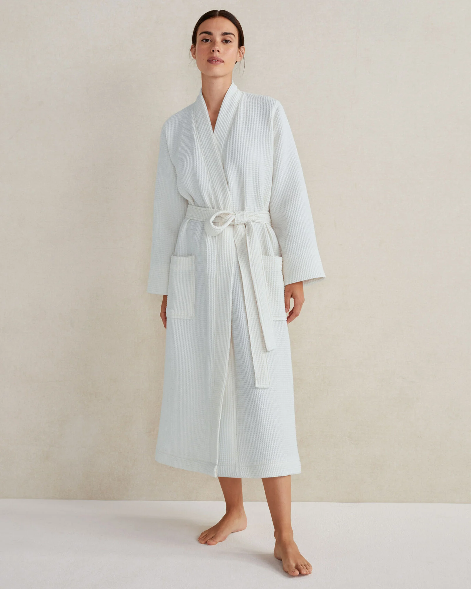 Organic Cotton Waffle Robe