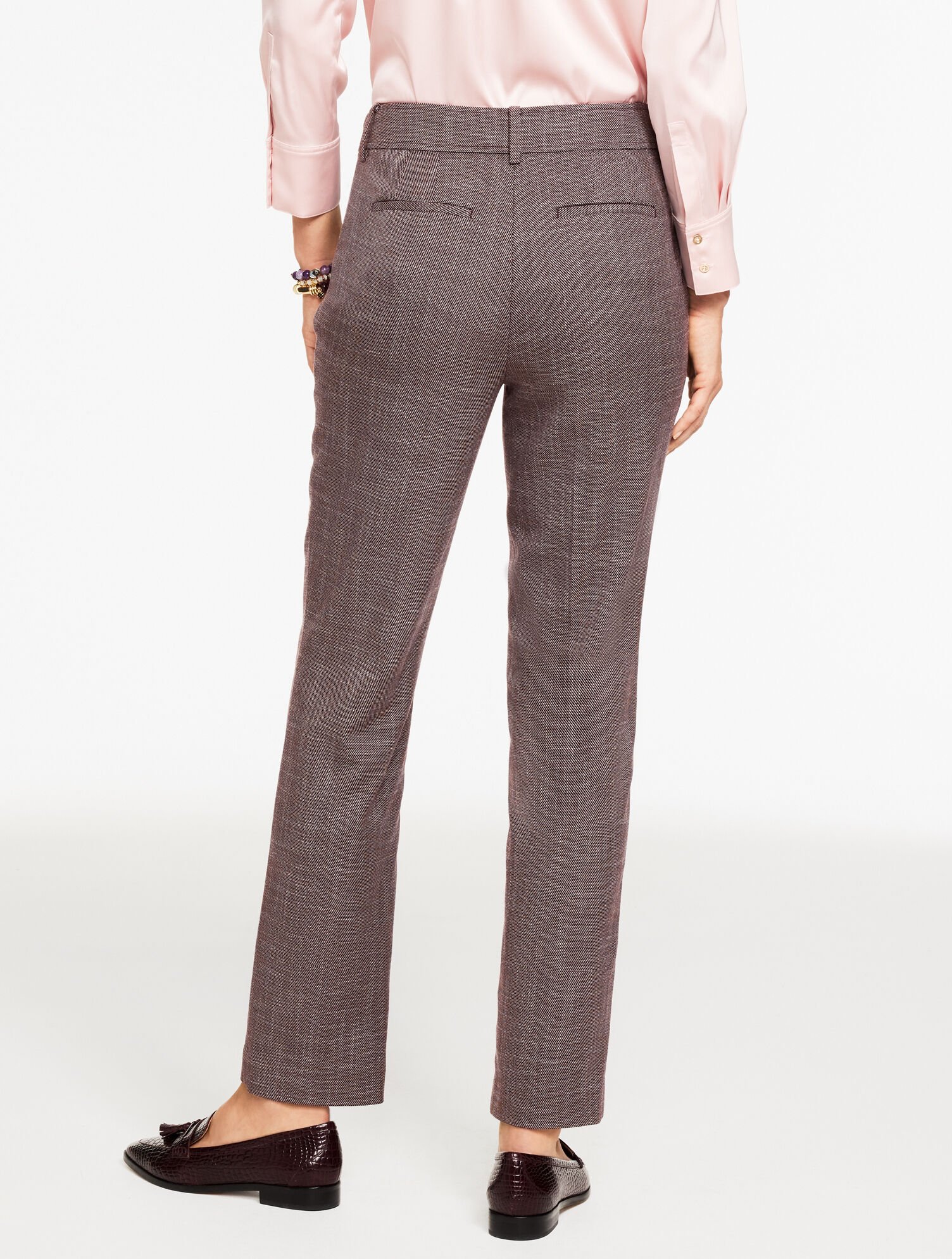 Straight Leg City Twill Pants