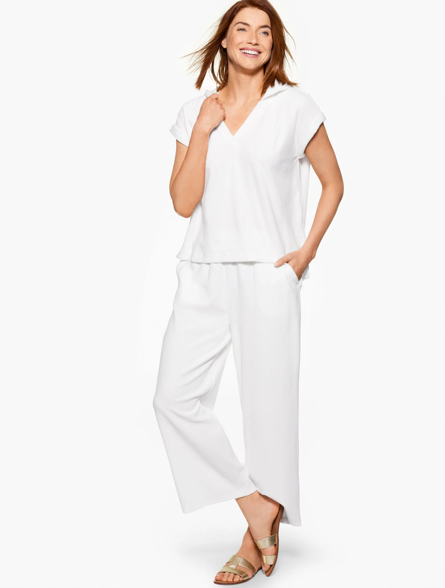 Aqua Club Terry Pant Cover-Up