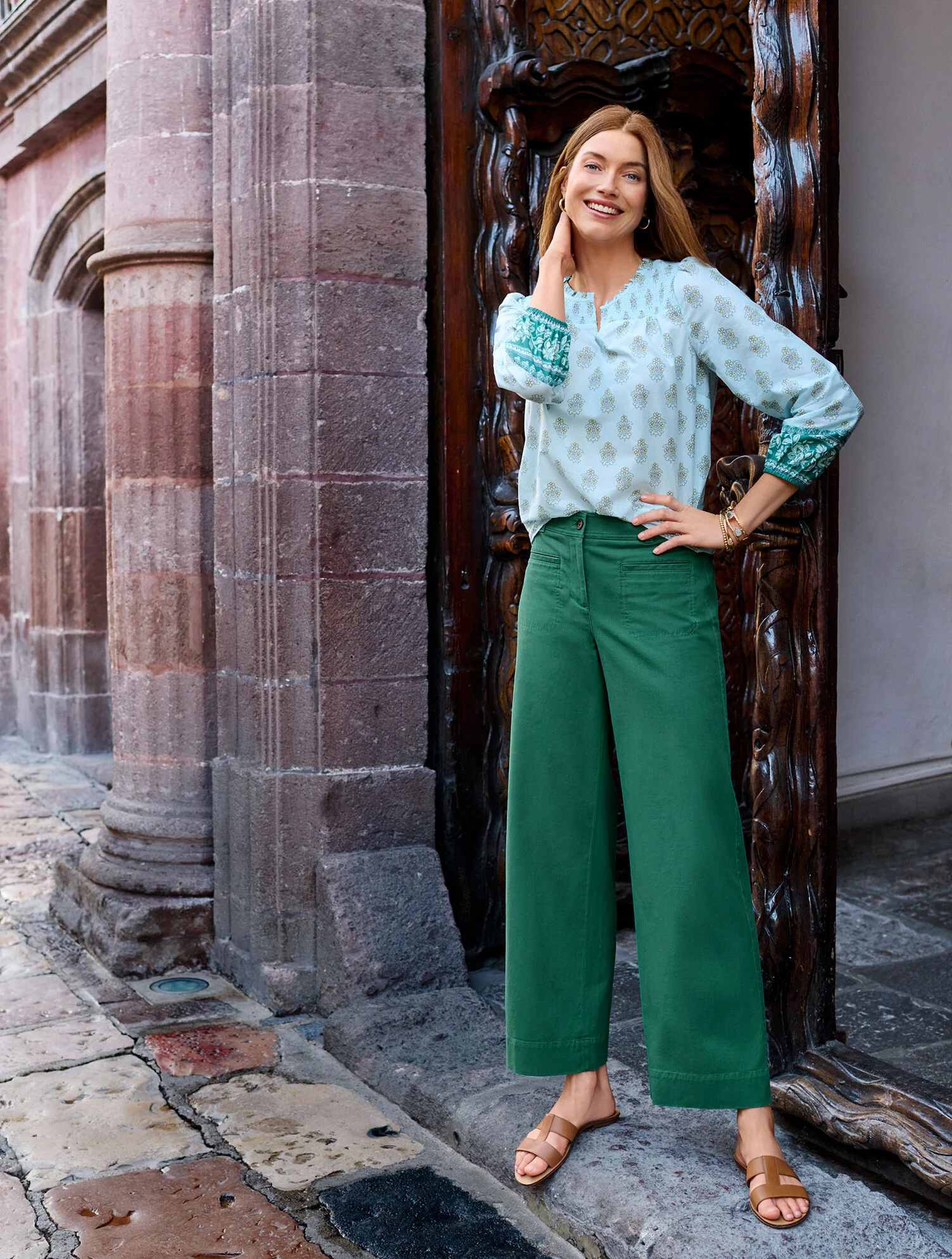 Smocked Top - Breezy Blooms