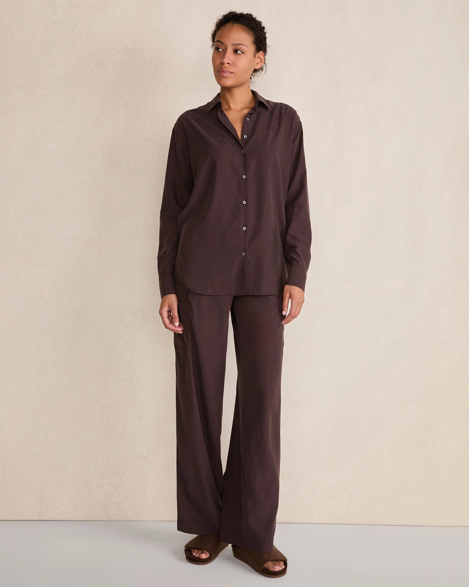 The Daily Shirt in Drapey Modal