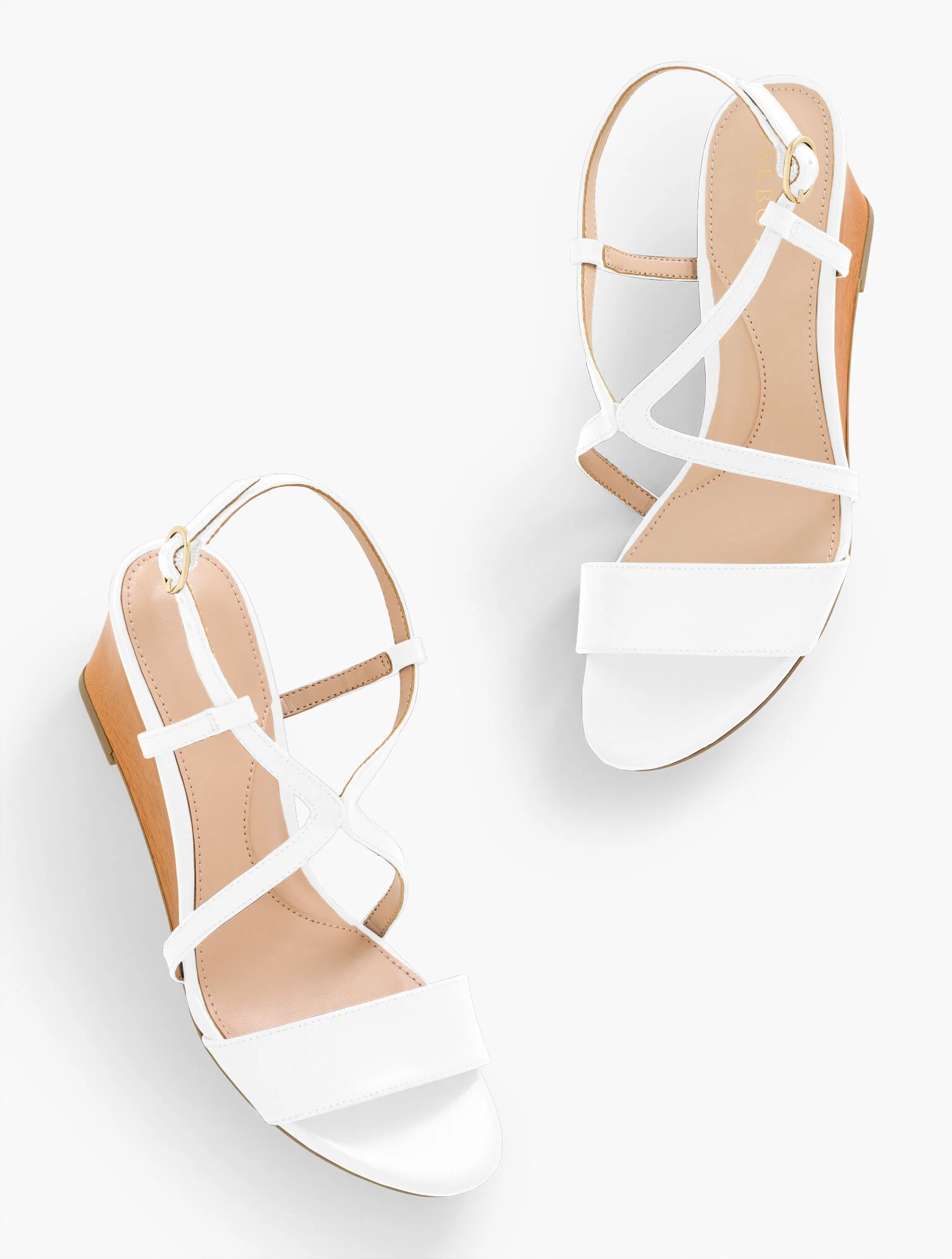Royce Nappa Wedge Sandals