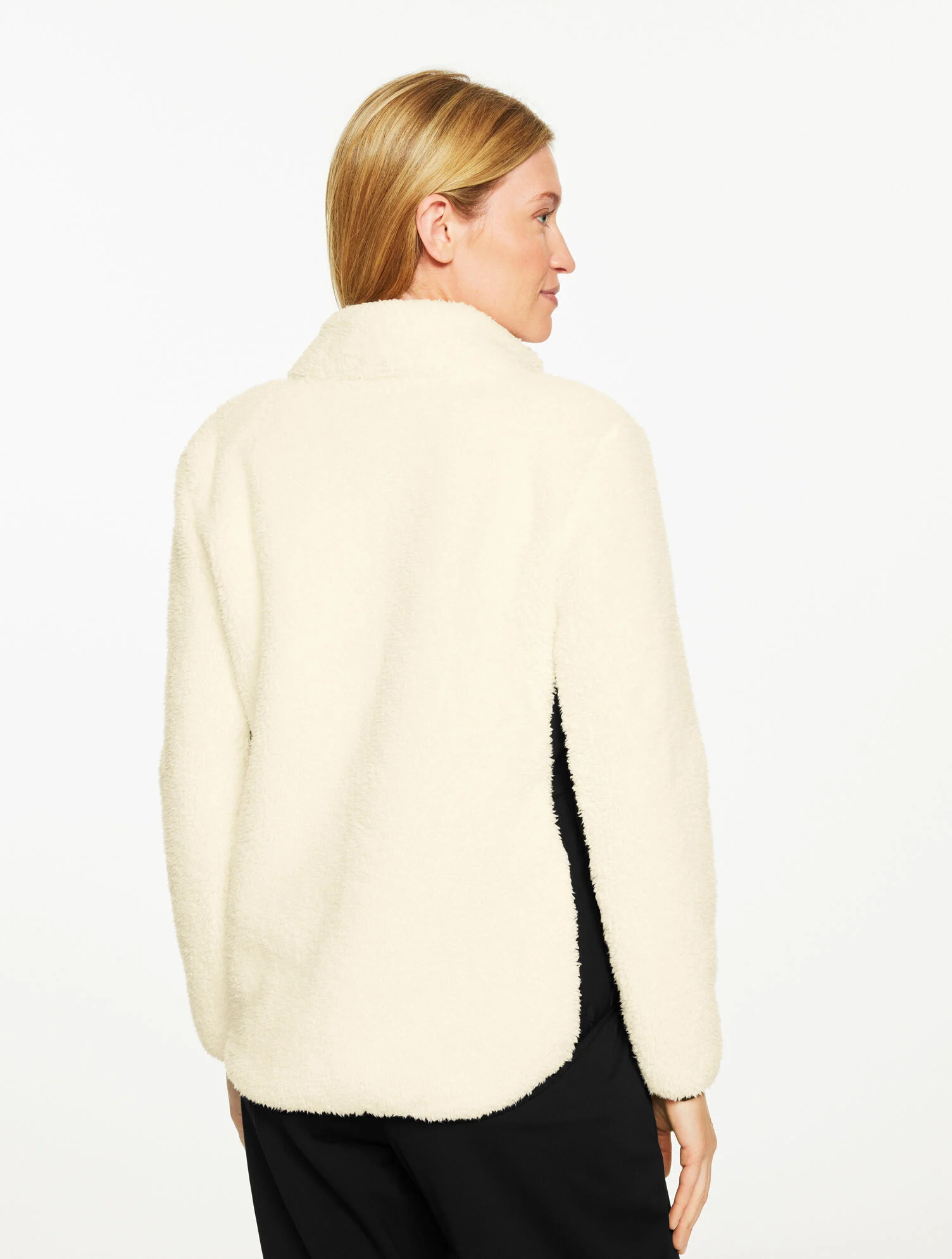 Cozy Sherpa Jacket - Colorblock