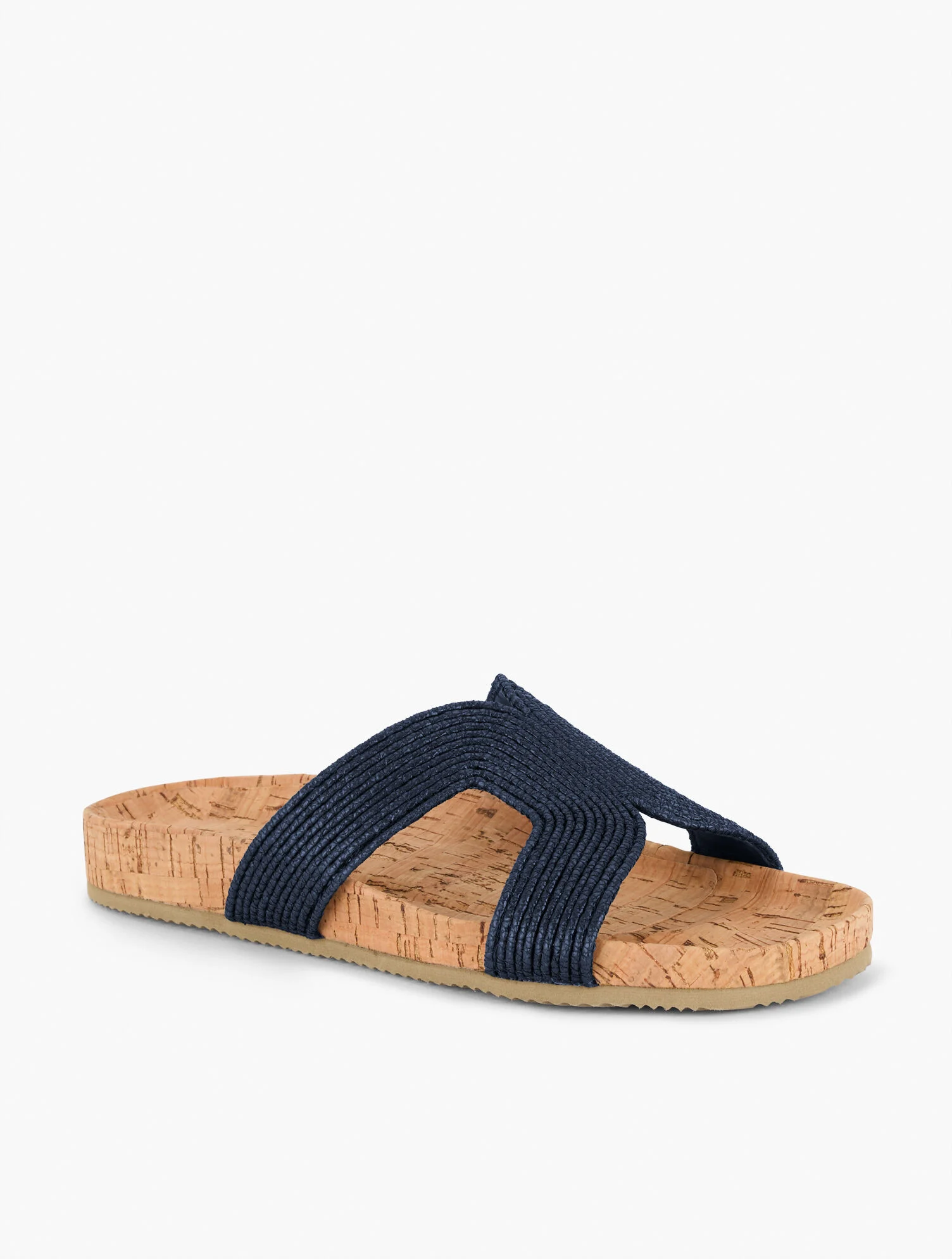 Malia Woven Raffia Slides