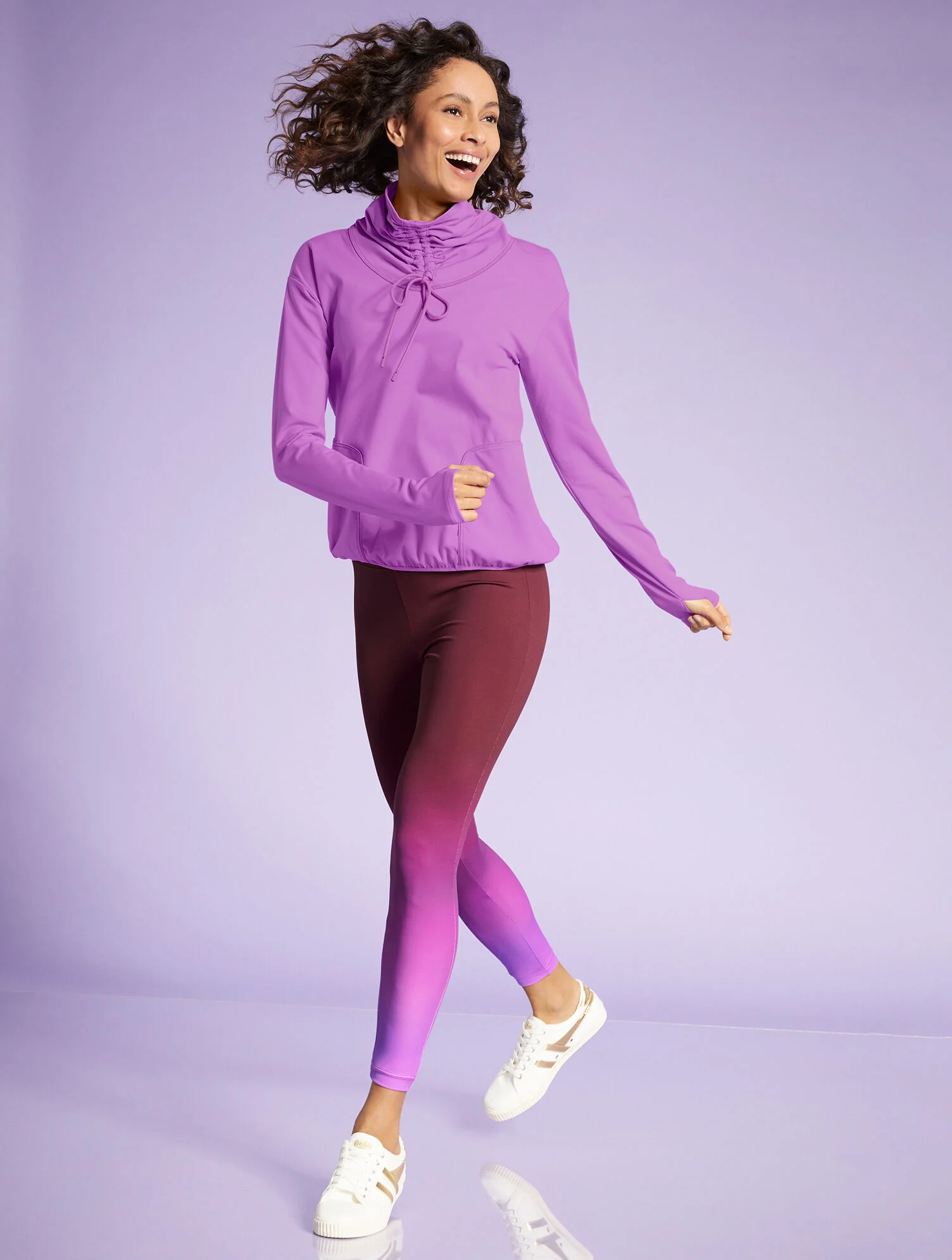 Gola® Mark Cox Tennis Sneakers - Metallic