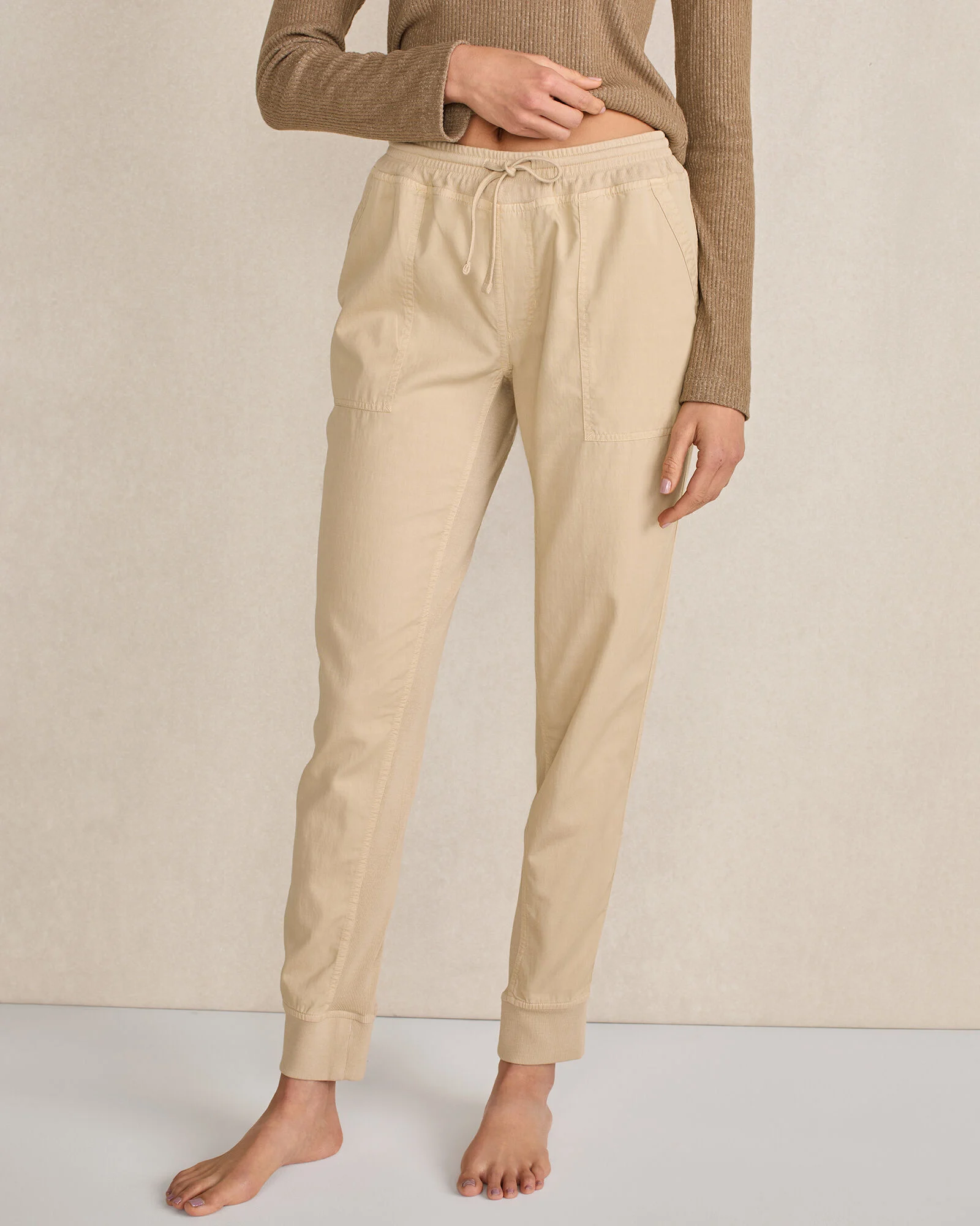The Effortless Twill Jogger