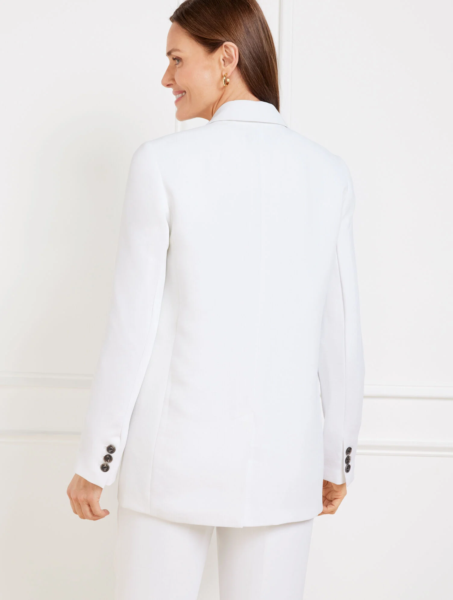 Polished Crepe Blazer