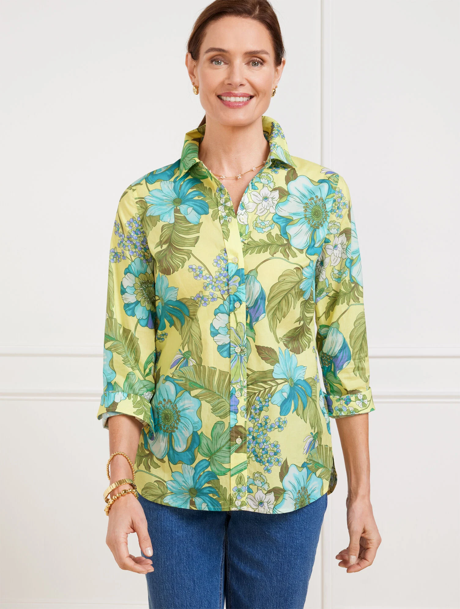 Modern Classic Shirt - Gorgeous Botanical