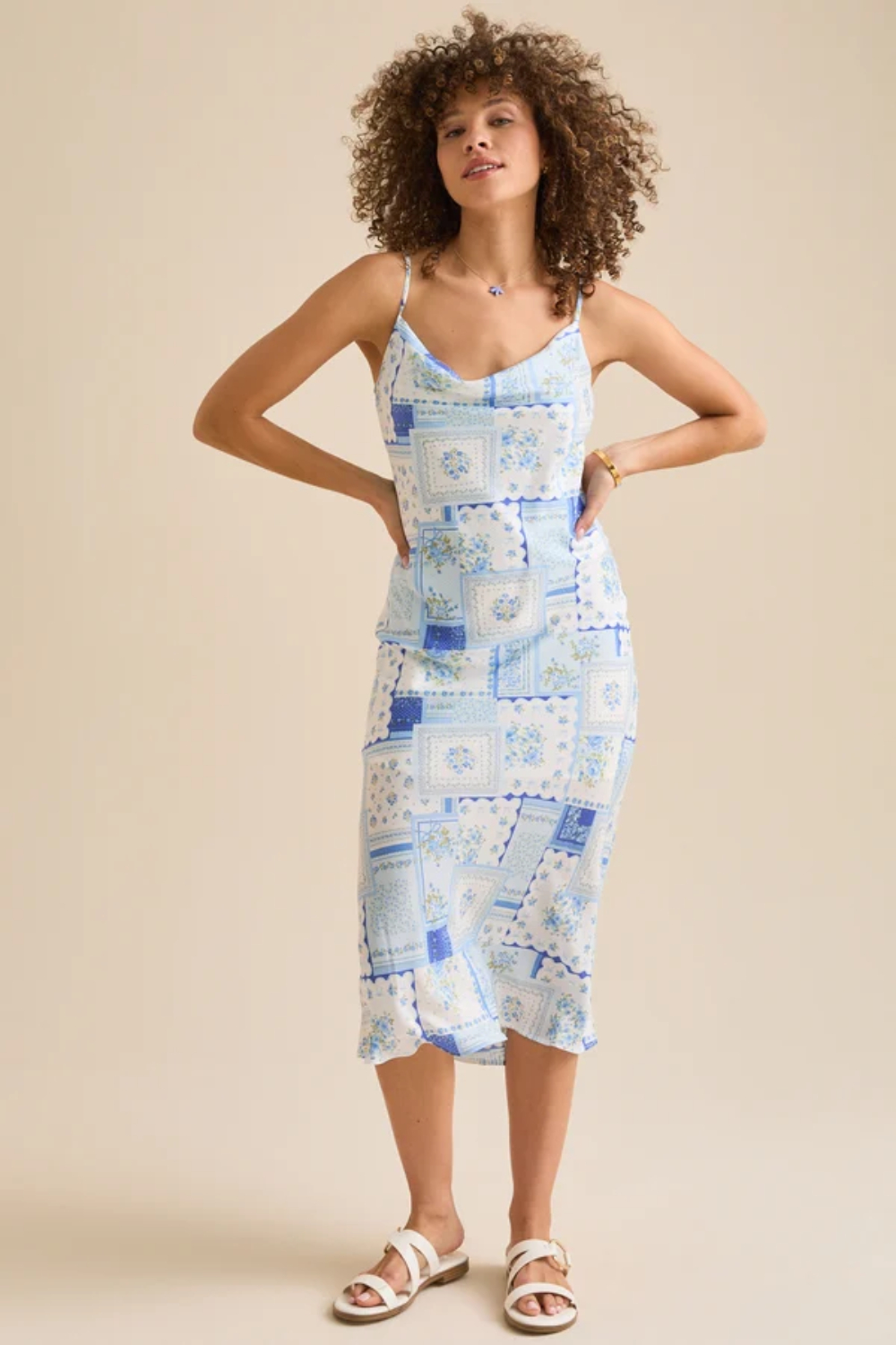 Fae Satin Maxi Dress