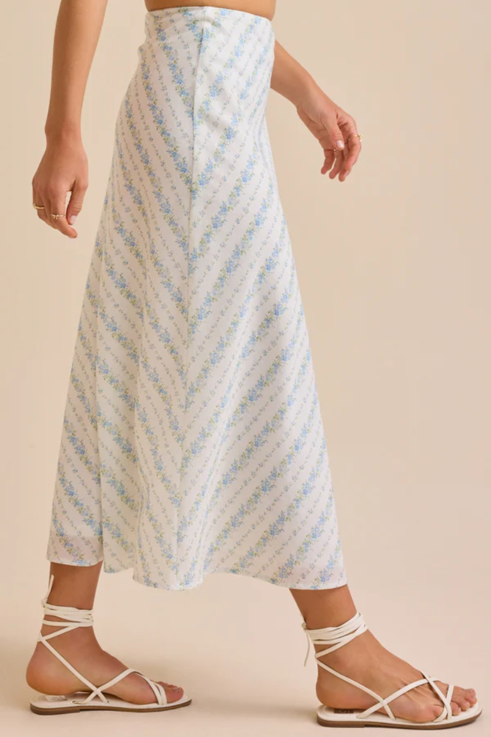 Livia Floral Midi Skirt