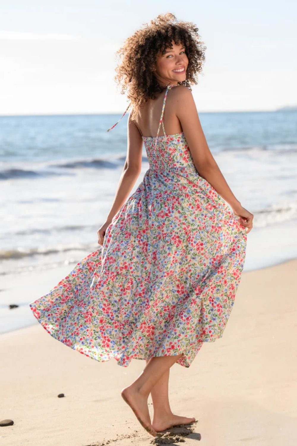 Alivia Floral Midi Dress