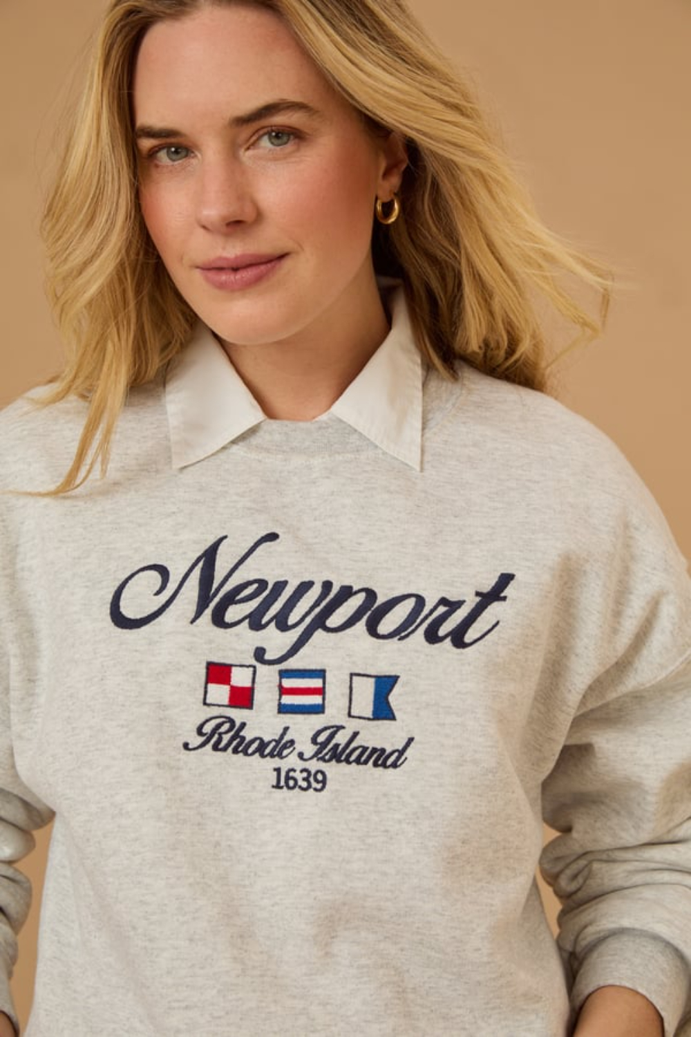 Newport Embroidered Sweatshirt