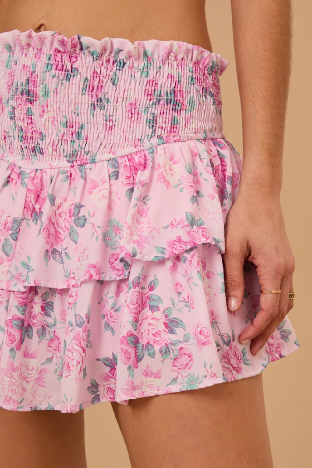 Gracelynn Smocked Skort