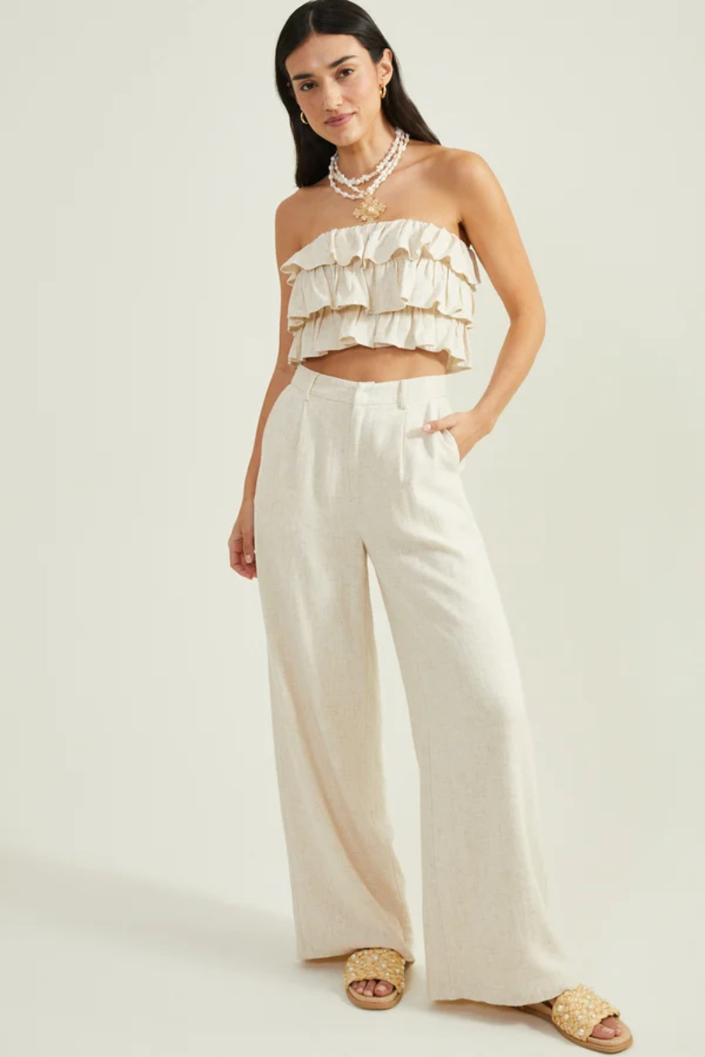 Kay Linen Trouser