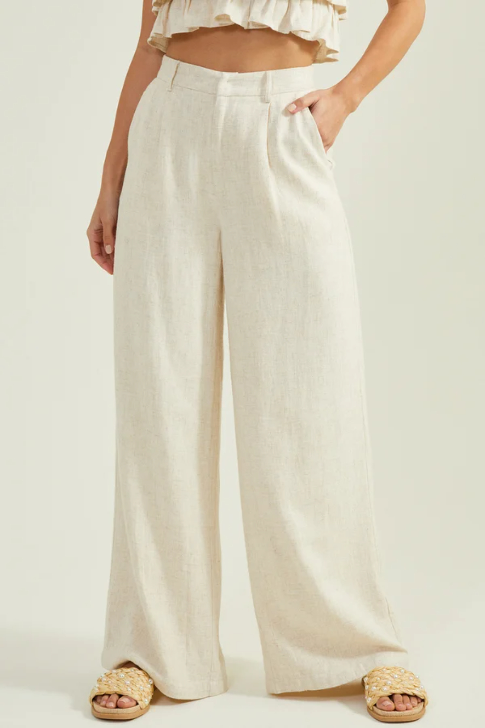 Kay Linen Trouser