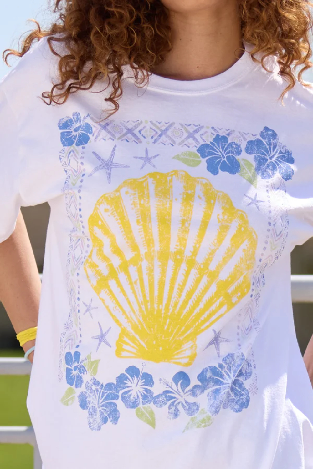 Seashell Oversized Tee