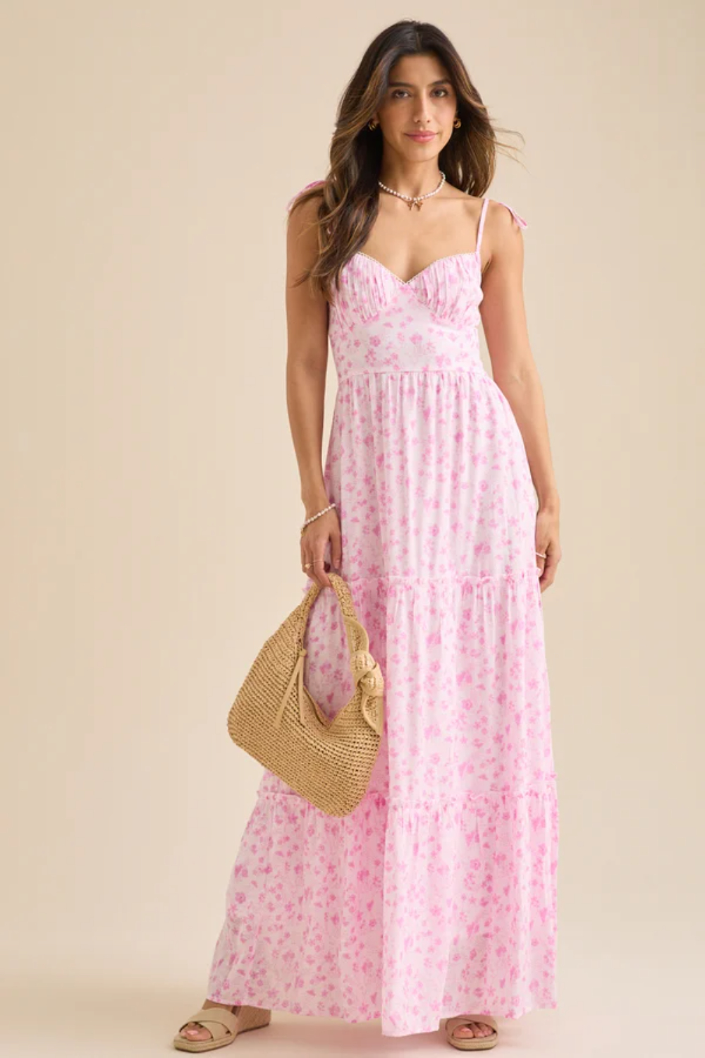 Juliana Floral Maxi Dress