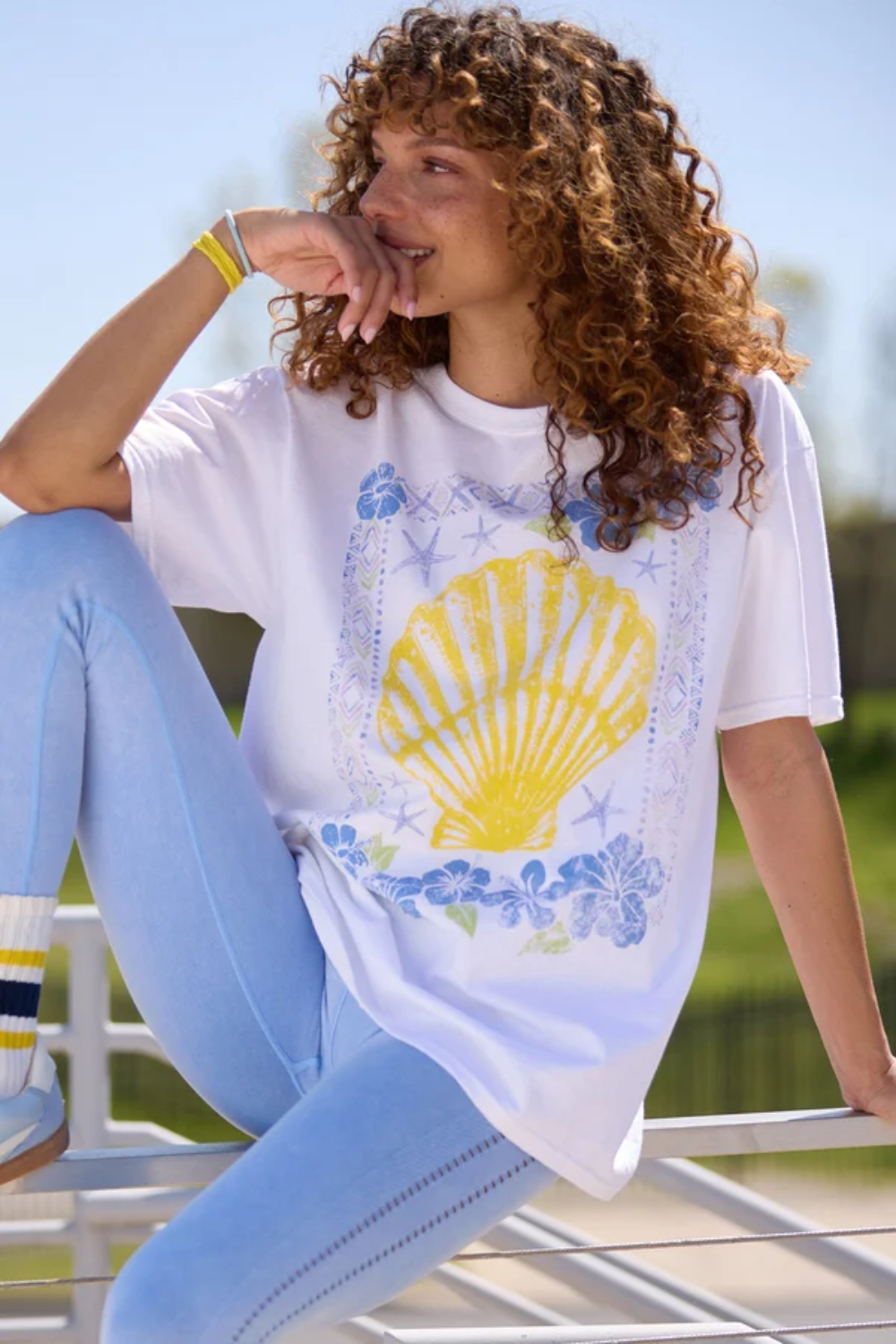 Seashell Oversized Tee
