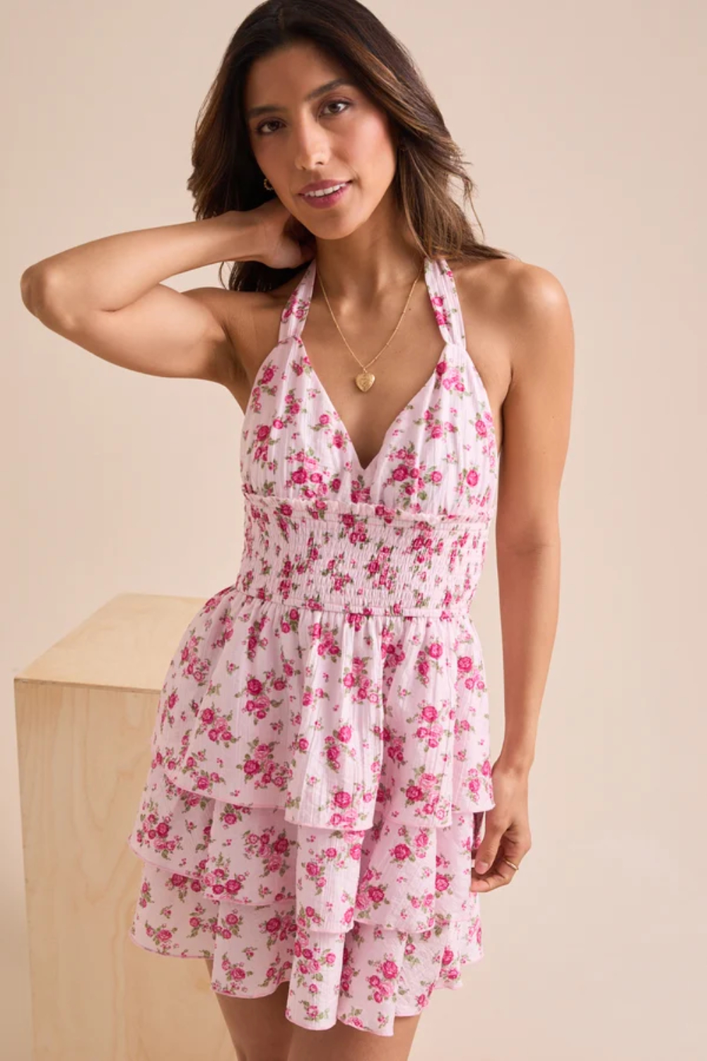 Londina Floral Mini Dress