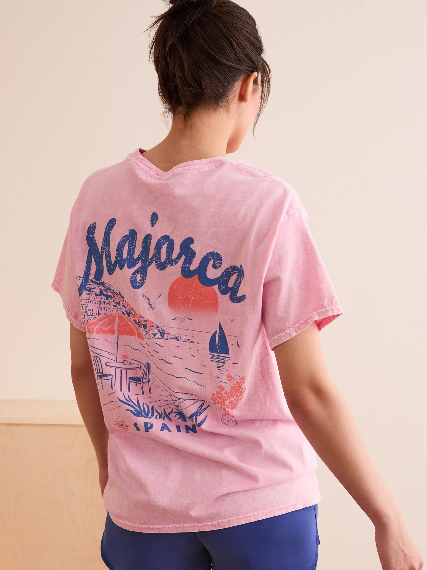 Majorca Oversized Graphic Tee